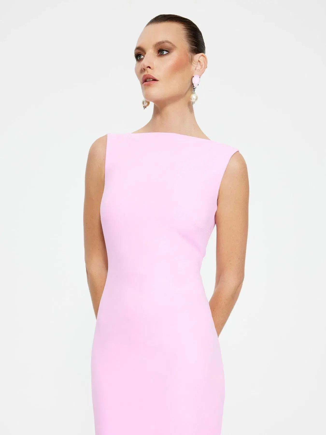 Effie Kats Verona Gown in Taffy Pink Size XS / AU 6 - Image 2
