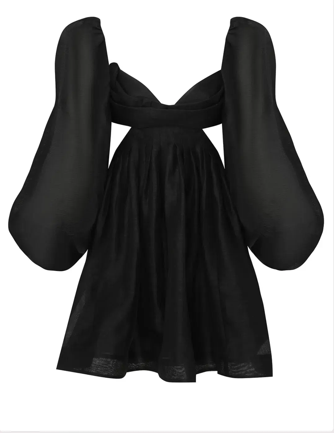 Zimmermann Harmony Bralette Mini Dress Black Size 2 / AU 12  - Image 4