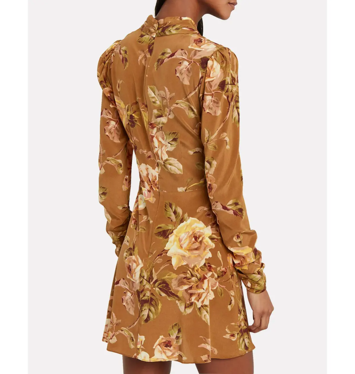 Zimmermann Resistance Silk Twist Mini Dress Floral Size 0 / AU 8 - Image 3