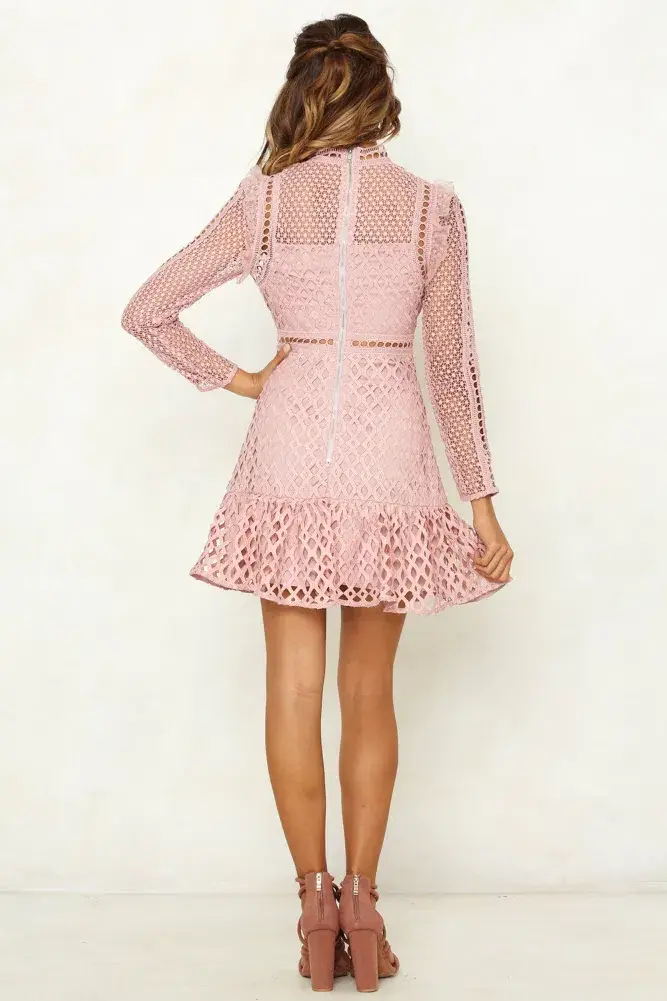 Mossman The Visionary Mini Dress Pink Size 6 - Image 3