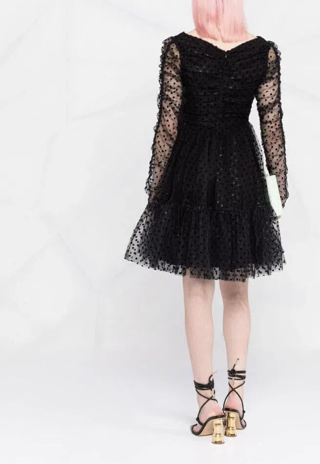 Zimmermann Ballet Tulle Mini Dress Black Size 1 / AU 10  - Image 2