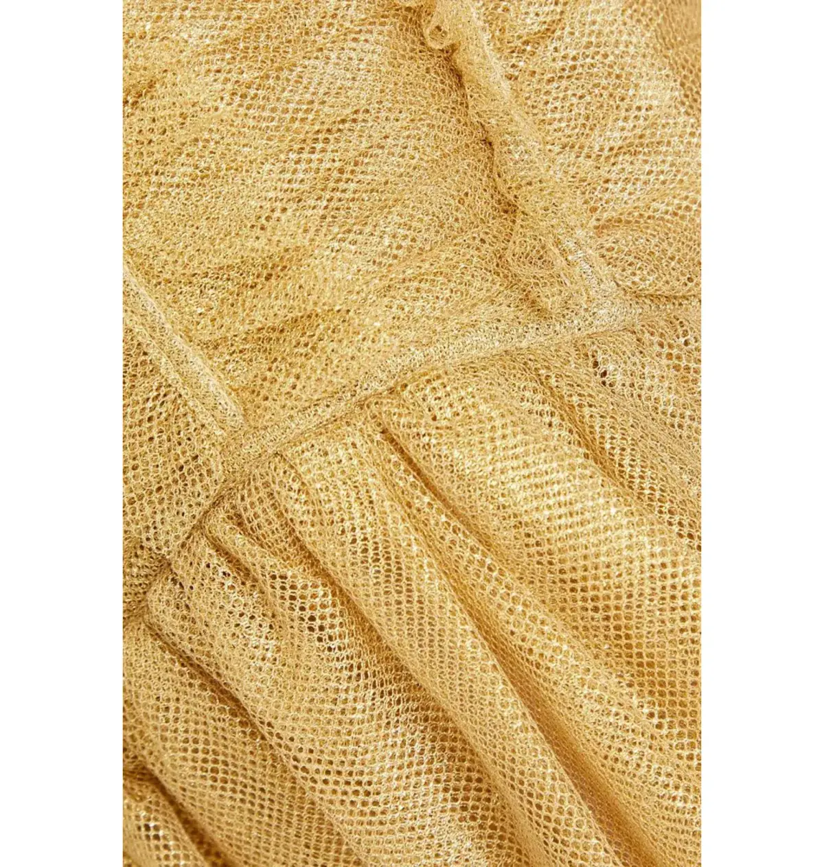Zimmermann Prima Off Shoulder Dress Gold Size 1 / AU 10  - Image 4