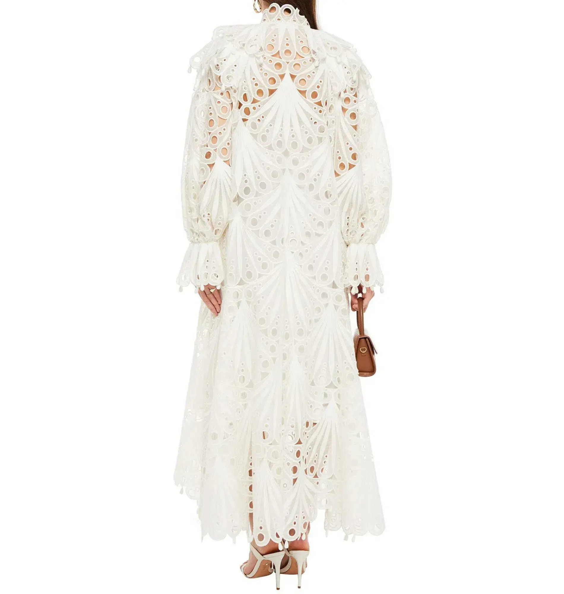 Zimmermann Glassy Bubble Gown Ivory Size 0 / AU 8  - Image 2