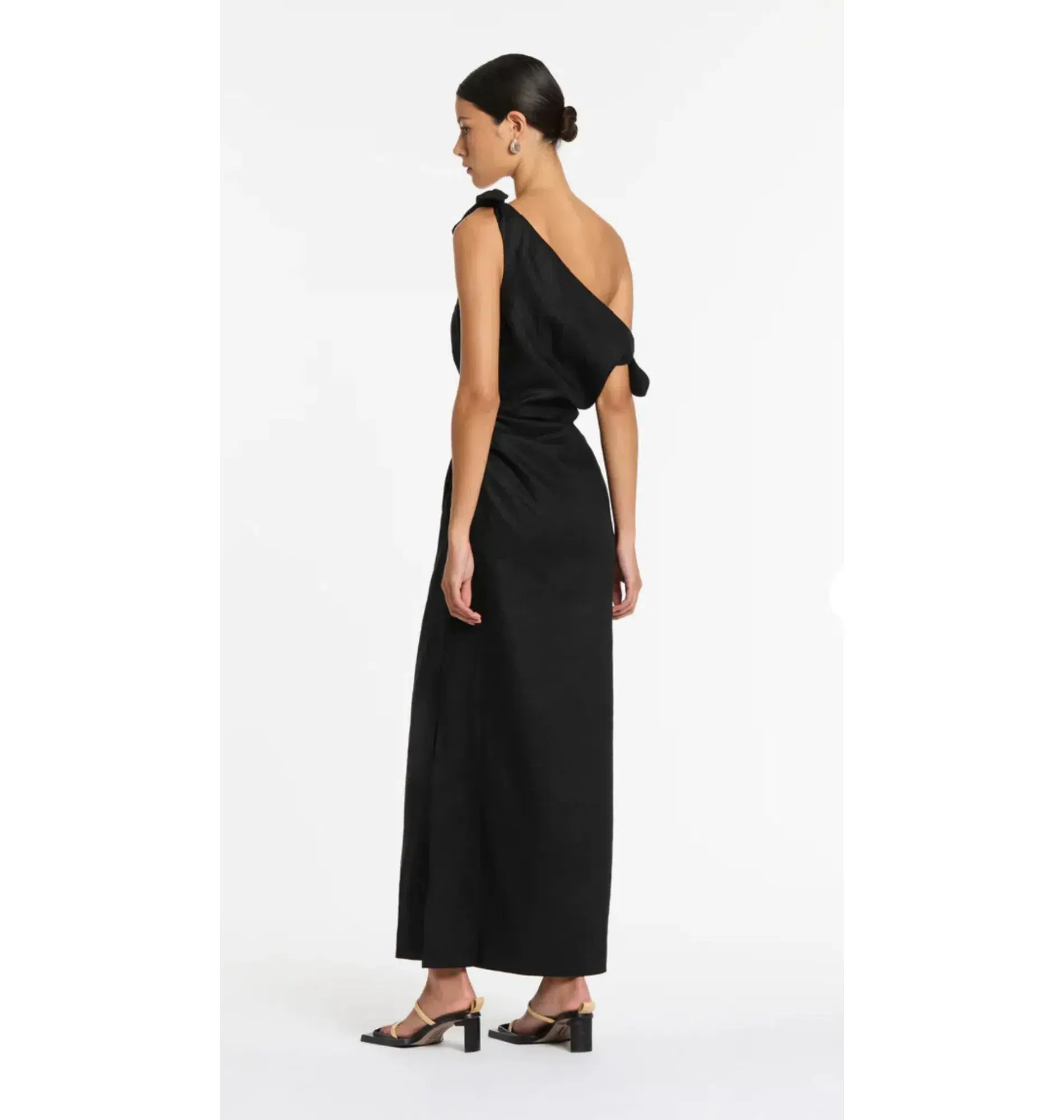 Sir The Label  Bettina Off Shoulder Dress Black Size 2 / AU 10 - Image 4