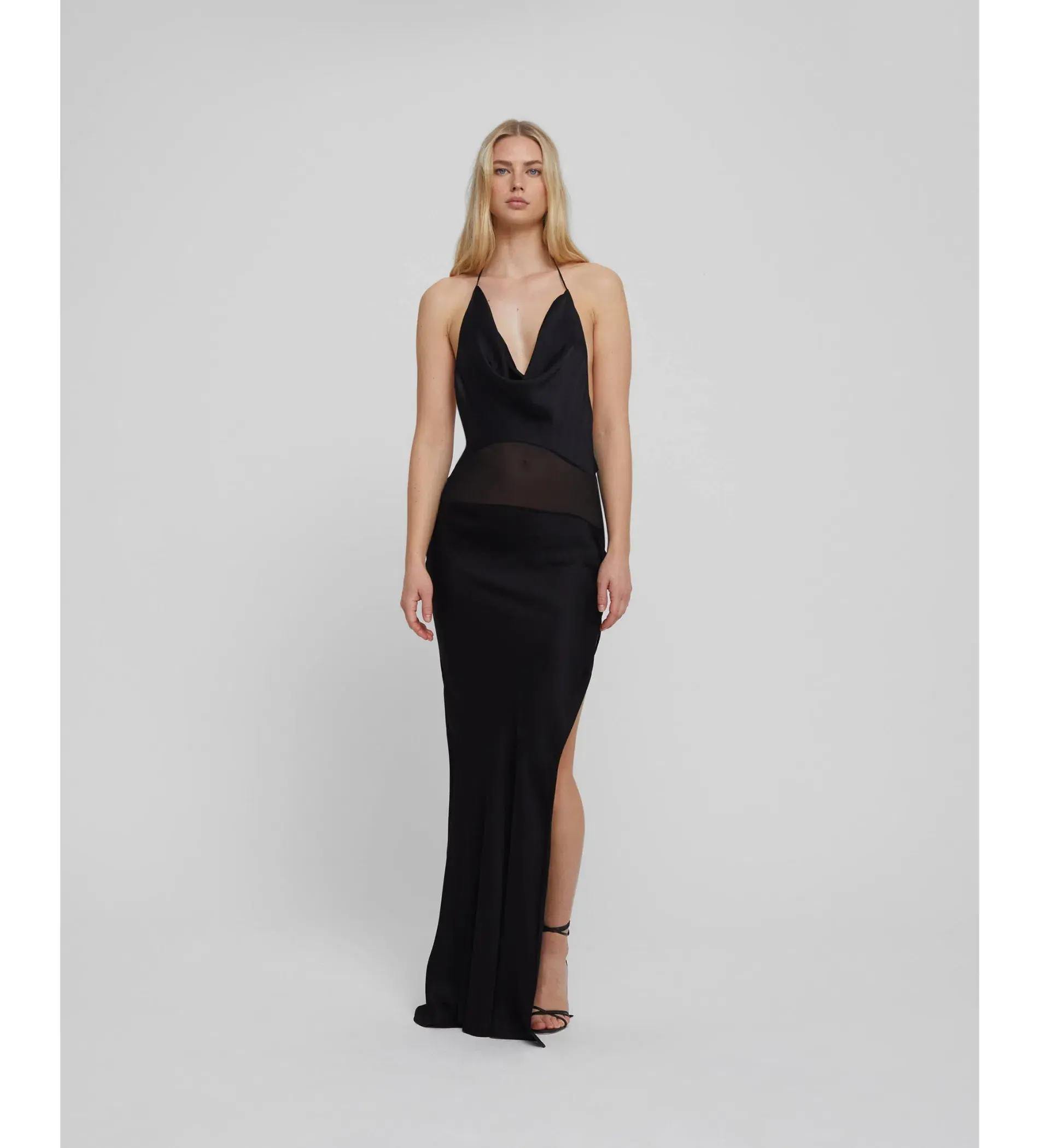 Rat & Boa Orchid Maxi Dress Black Size XS/6 - Image 2