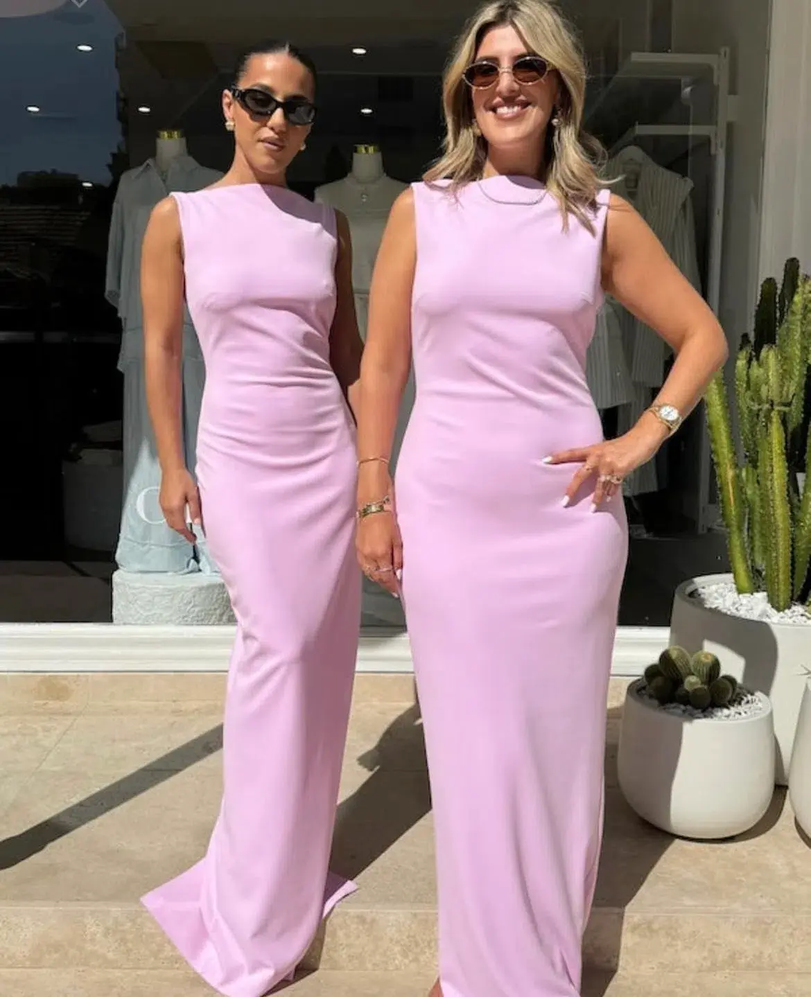 Effie Kats Verona Gown In Taffy Pink Size S/Au 8  - Image 5