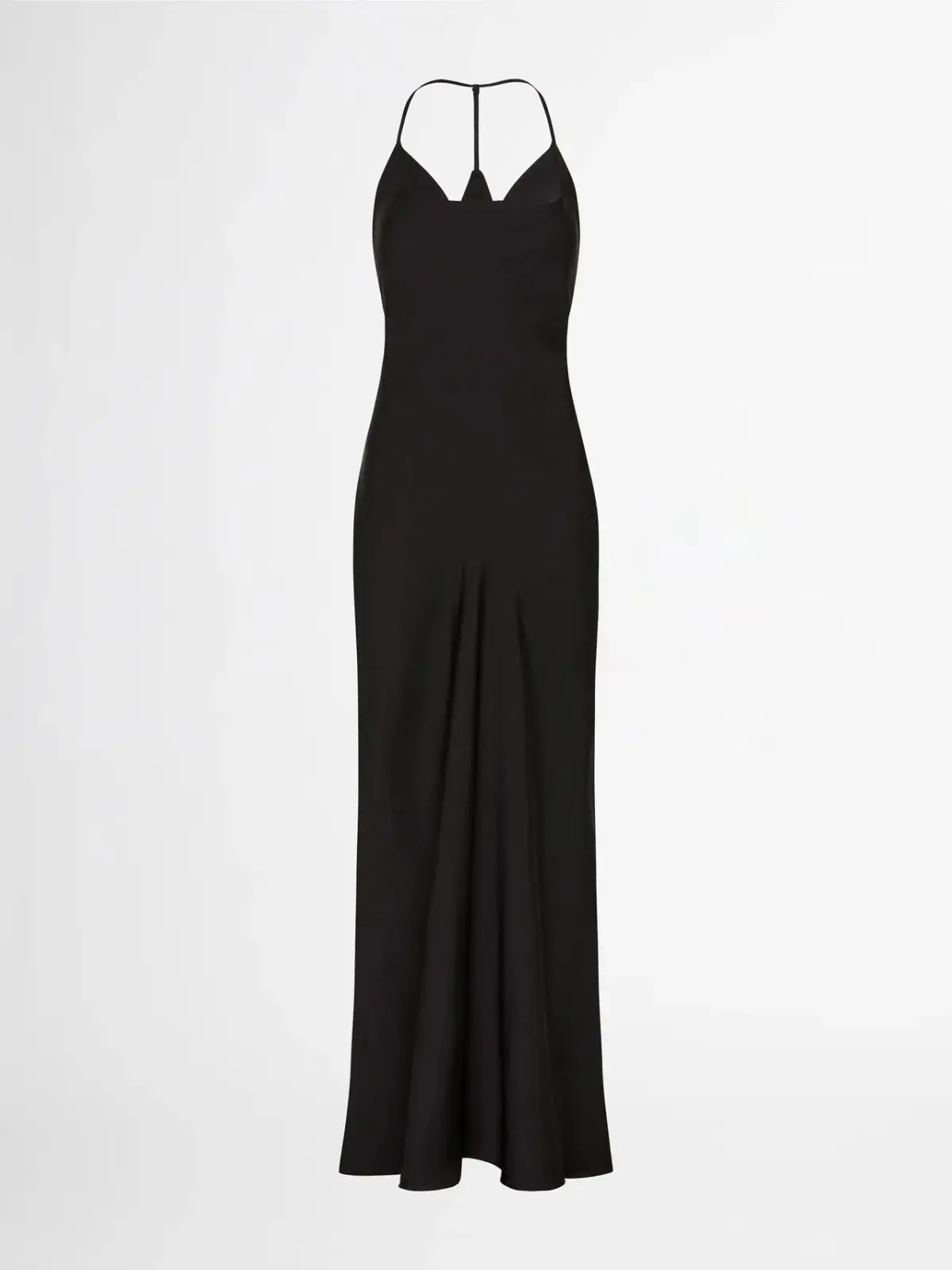 Sheike Ivy Draped Maxi Dress Black Size 10 - Image 4