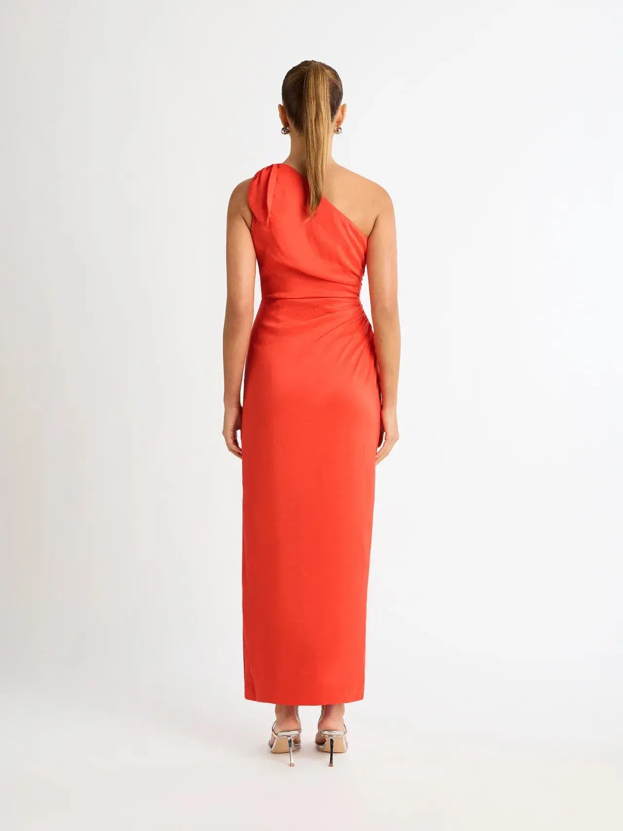 Sheike Kennedy Maxi Dress Red Size S/8 - Image 3