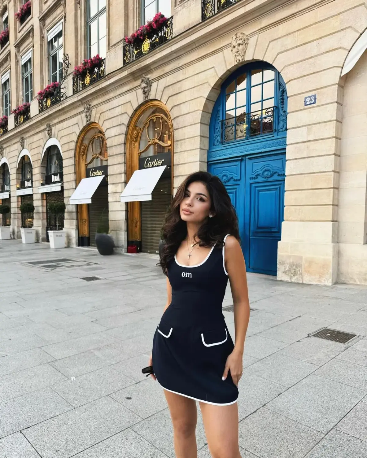 Odd Muse The Ultimate Muse Tennis Mini Dress Navy Size 10 - Image 3