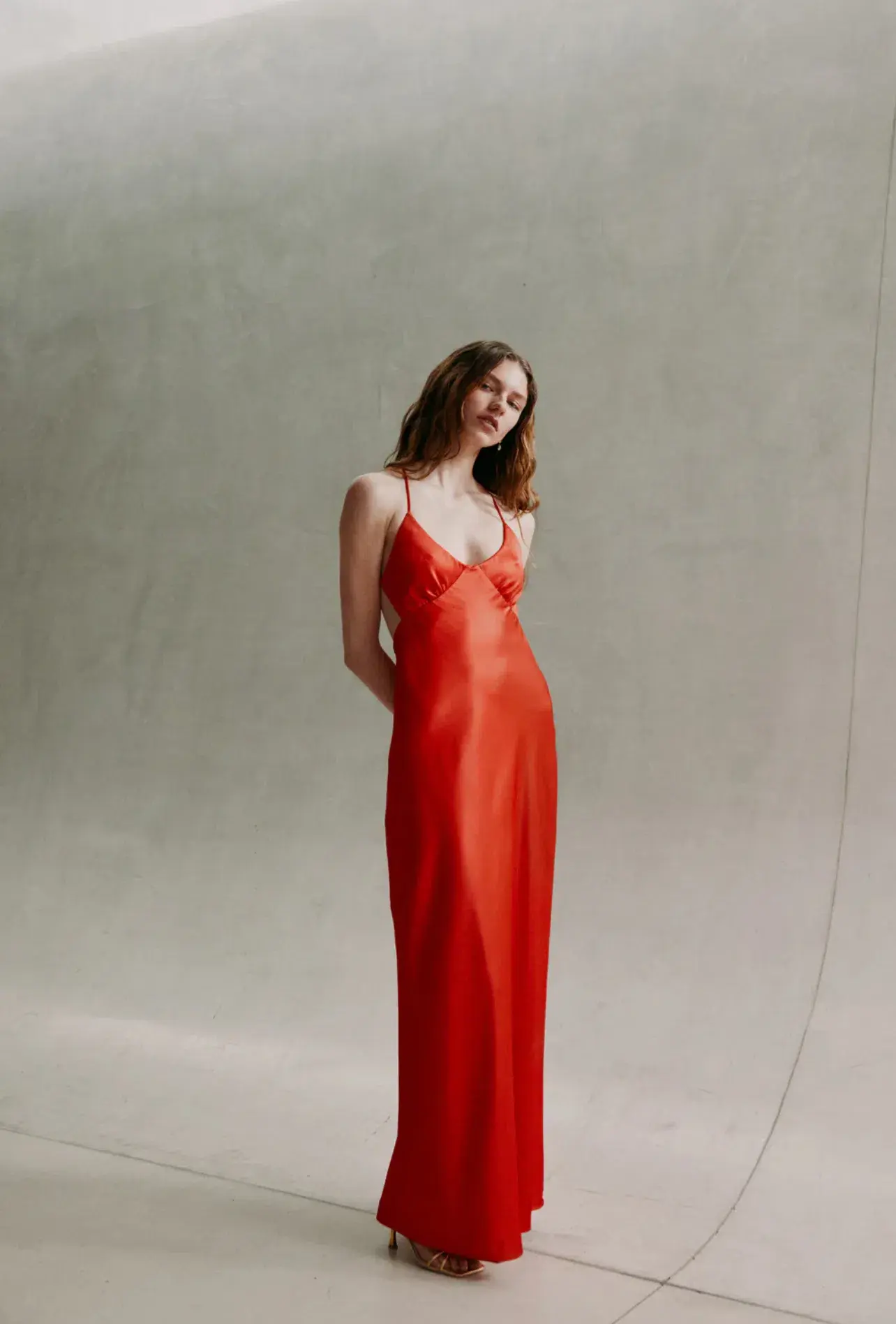 Manning Cartell Saturation Point Slip Dress Red Size 6 - Image 1