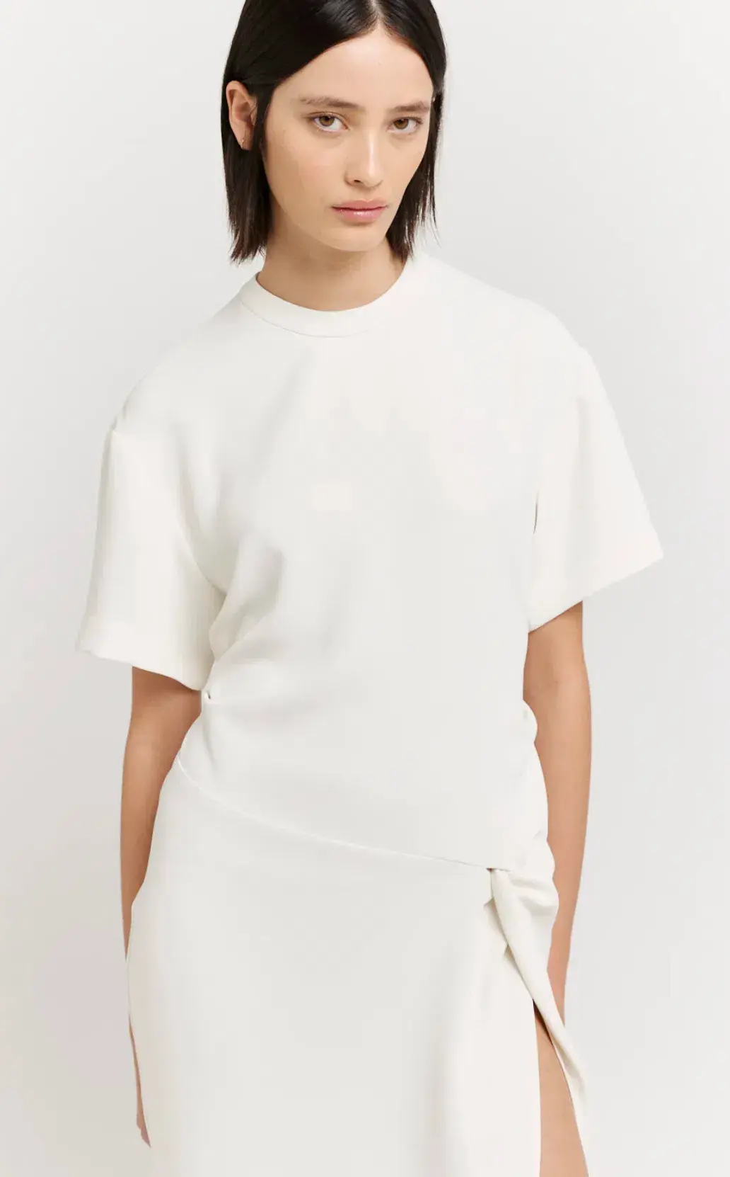 Henne Avila Dress Cream Size 8 for rent on The Volte - main image