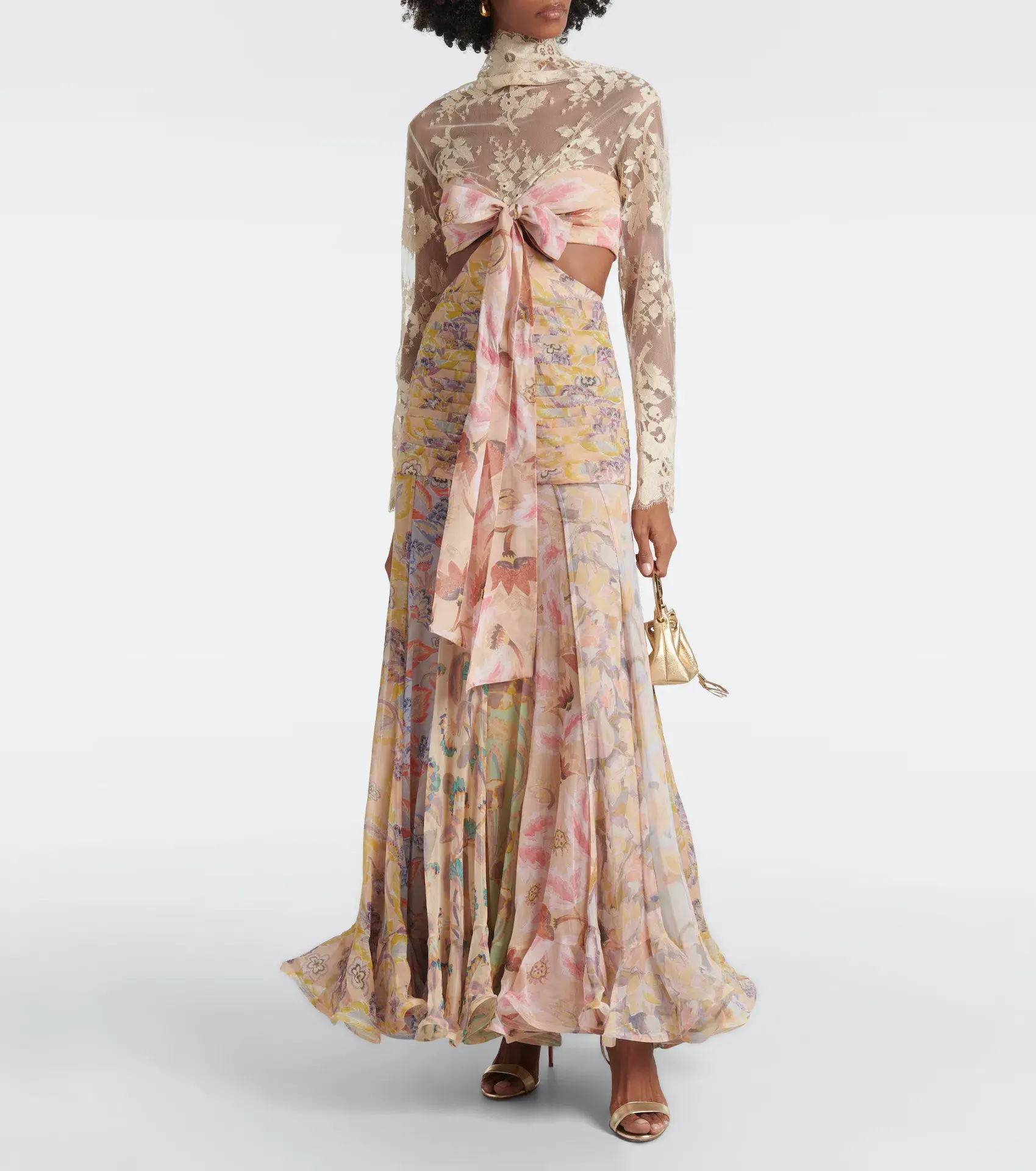 Zimmermann Eden Flounce Maxi Dress Spliced Eden Size 0 / AU 8 - Image 1