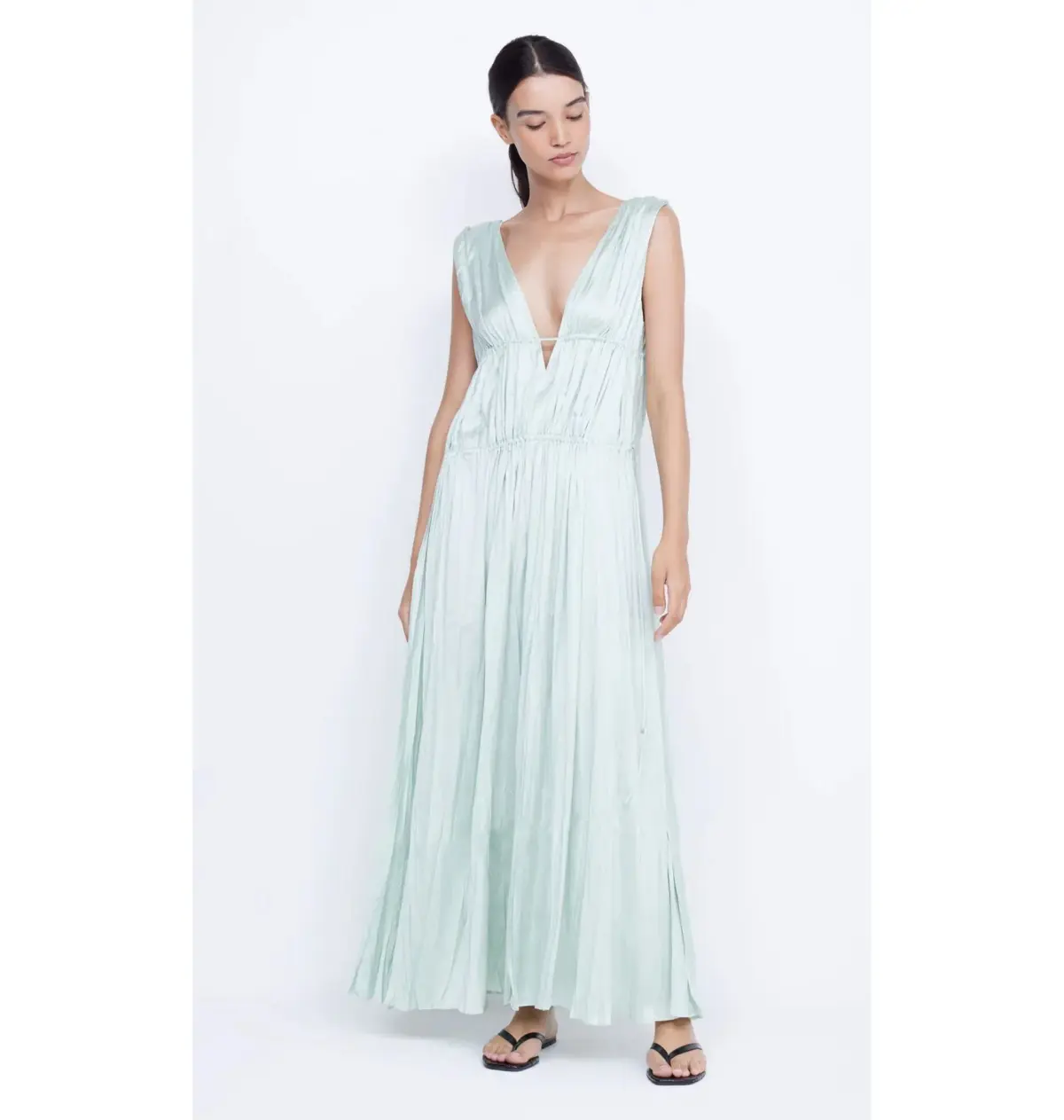 Bec & Bridge Louann Maxi Dress Mint Size AU 10 - Image 4