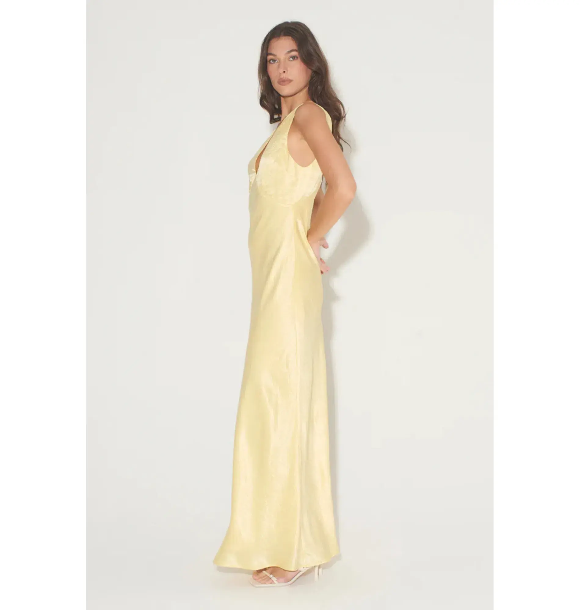 Hansen and Gretel Marcelle Dress Lemon Size Small / AU 8 - Image 2