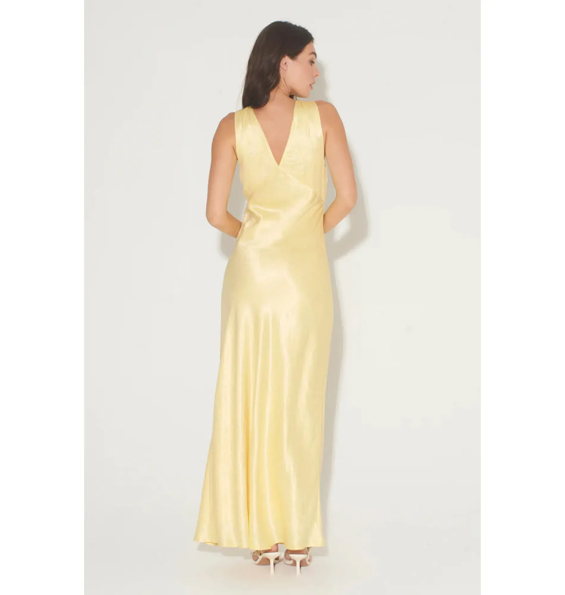 Hansen and Gretel Marcelle Dress Lemon Size Small / AU 8 - Image 4