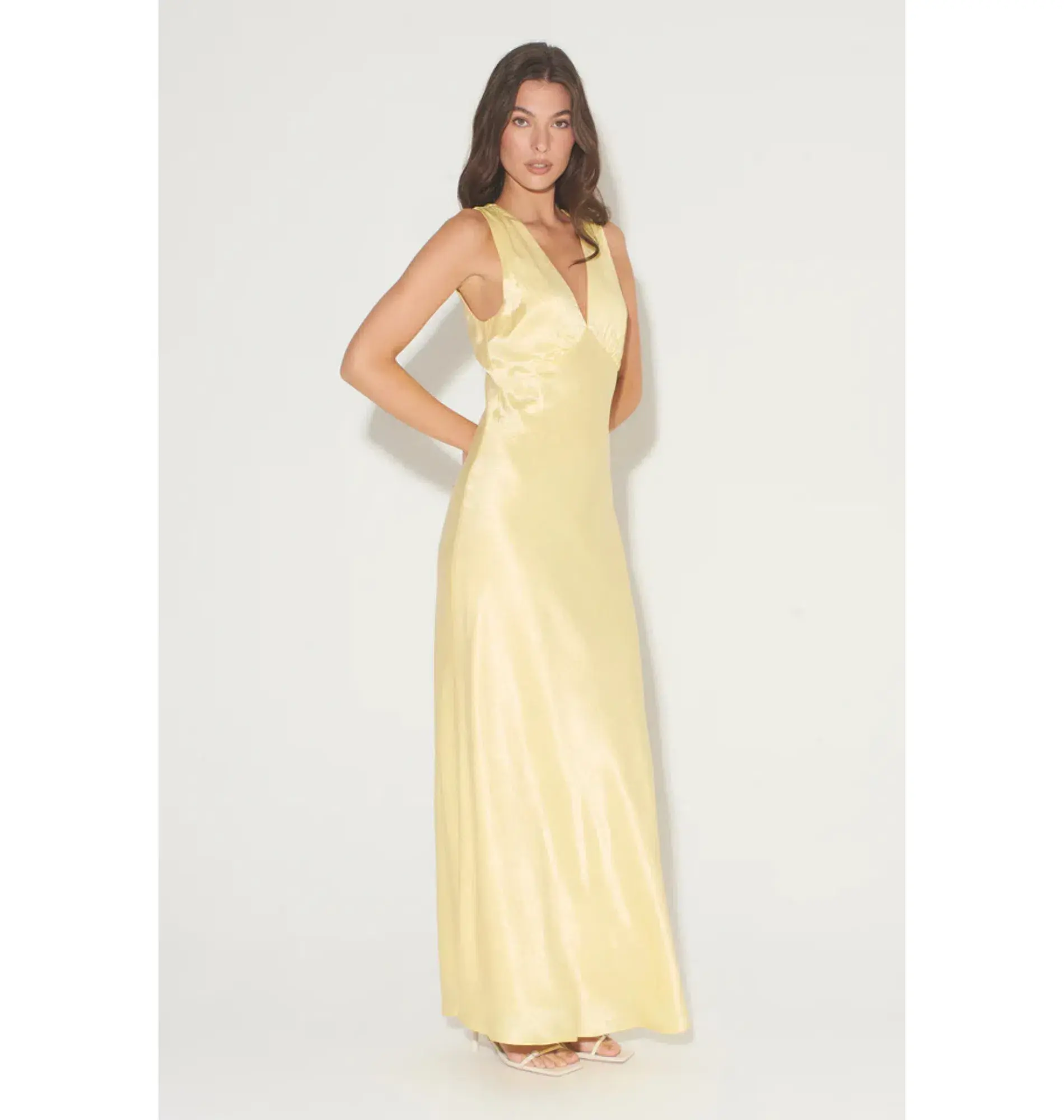 Hansen and Gretel Marcelle Dress Lemon Size Small / AU 8 - Image 3