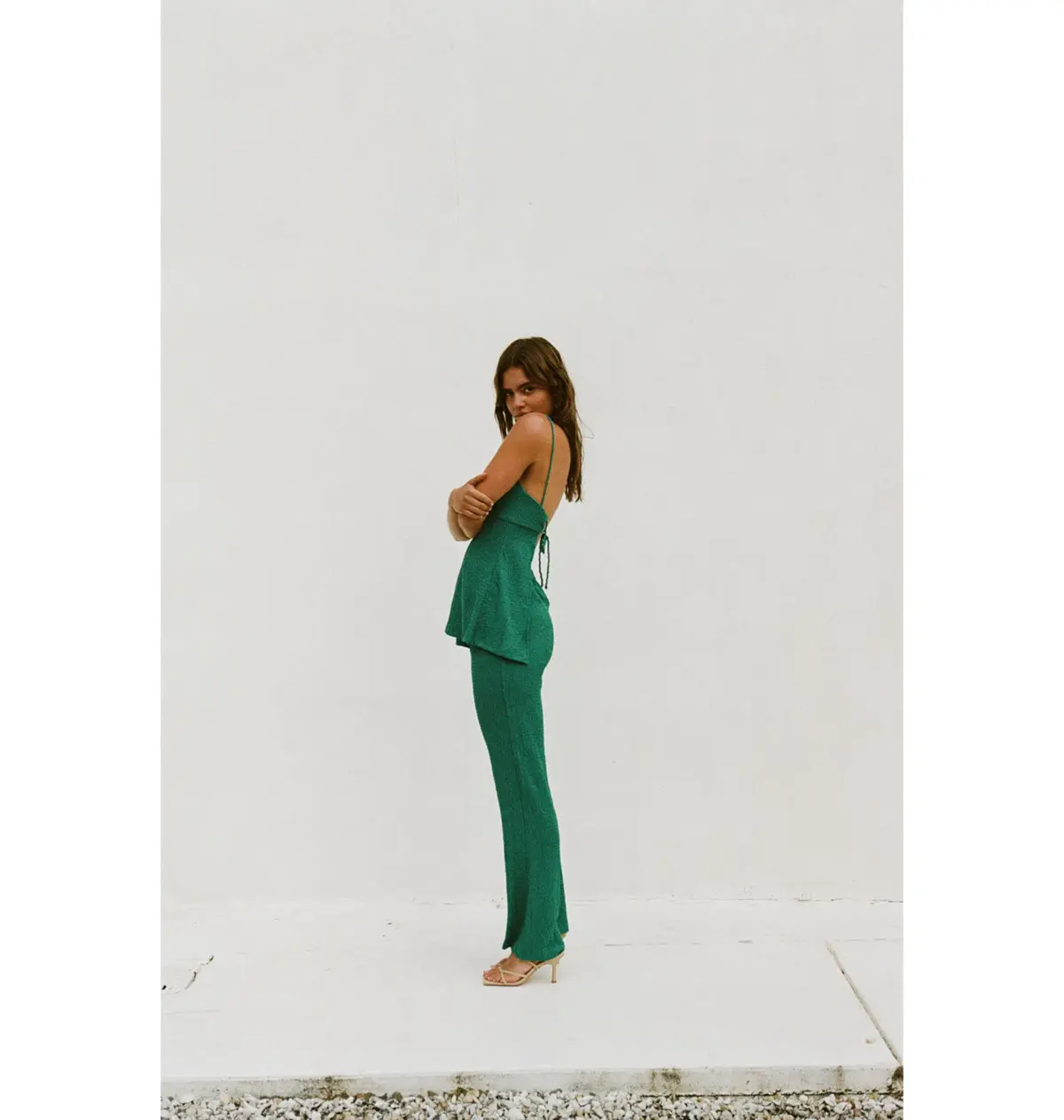 Sabo Skirt Ashton Jumpsuit Emerald Green Size M / AU 10 - Image 2