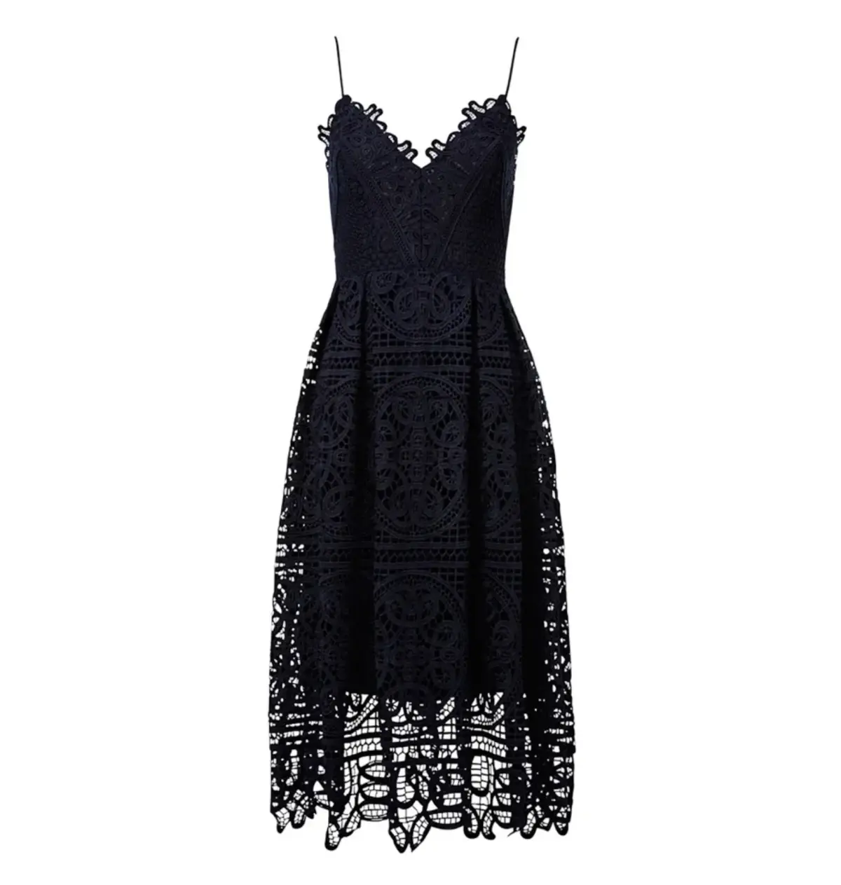 Seed Heritage Broderie Lace Dress Black Size AU 12 - Image 2