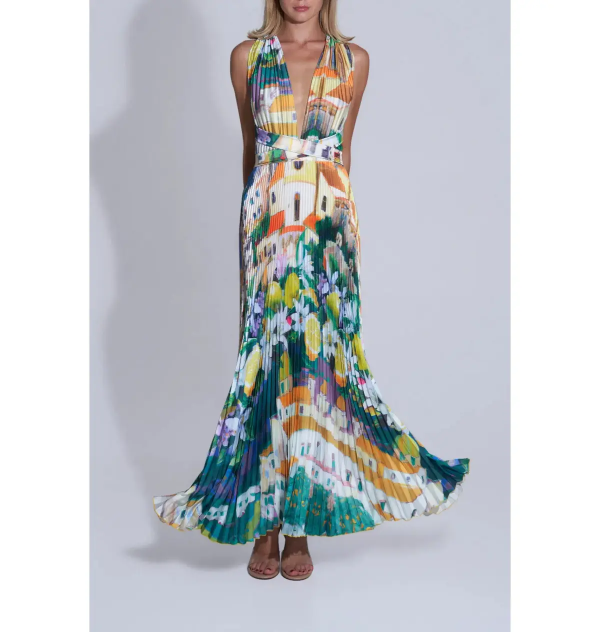 L'Idee Moderniste Gown Positano Size AU 10 - Image 3