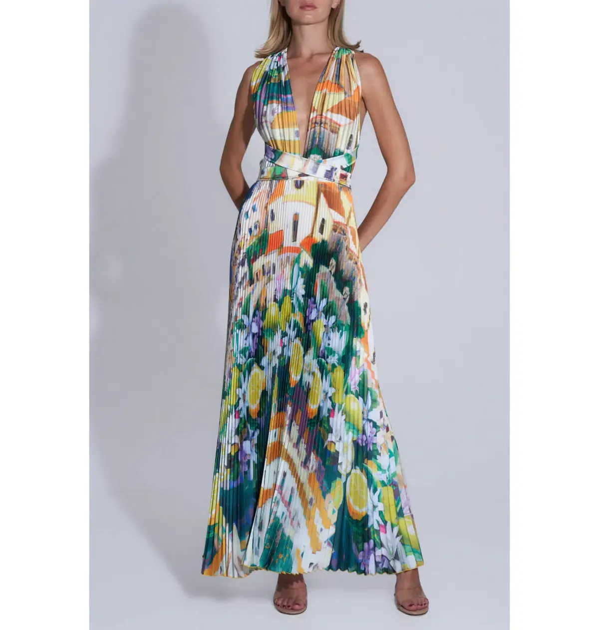 L'Idee Moderniste Gown Positano Size AU 10 - Image 1