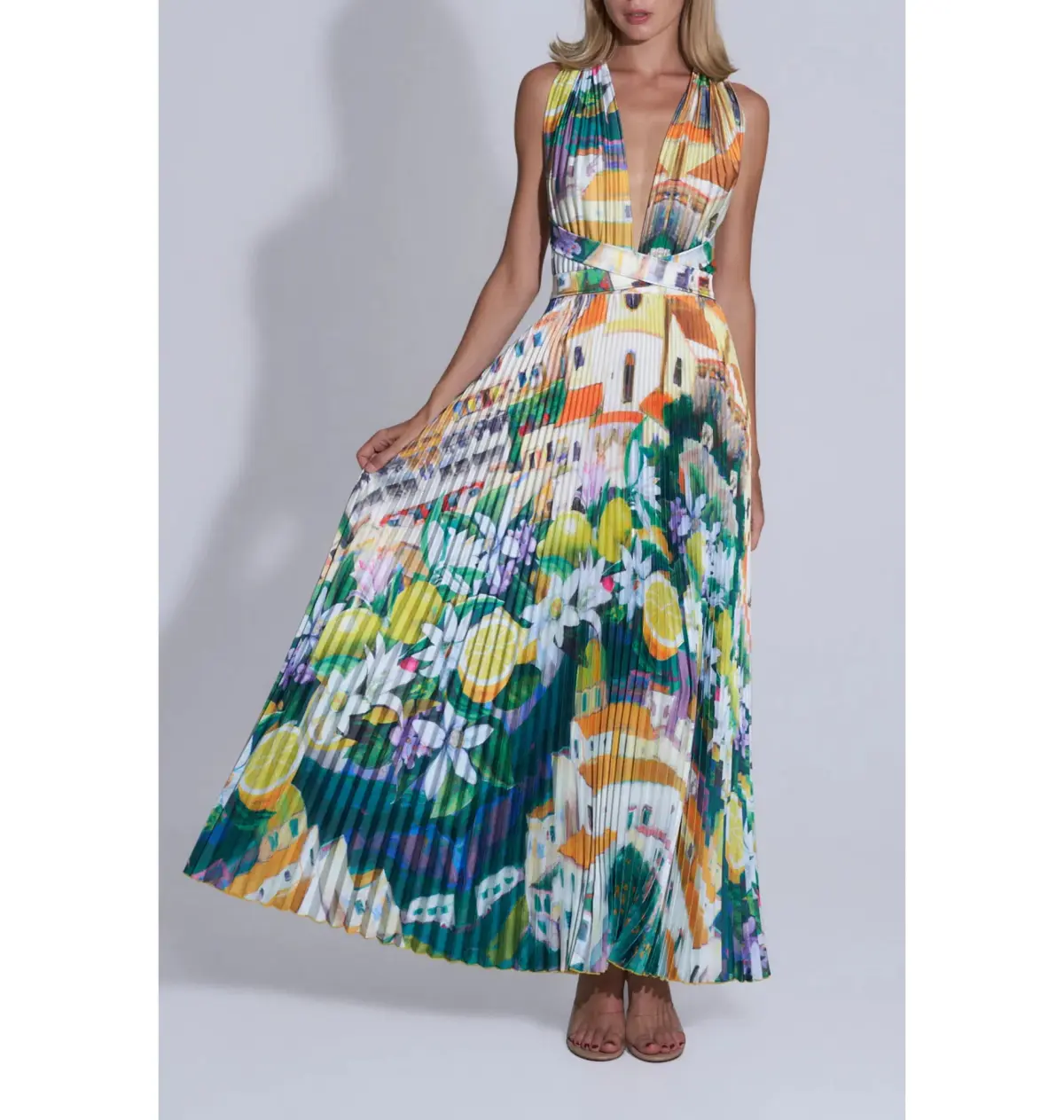 L'Idee Moderniste Gown Positano Size AU 10 - Image 4
