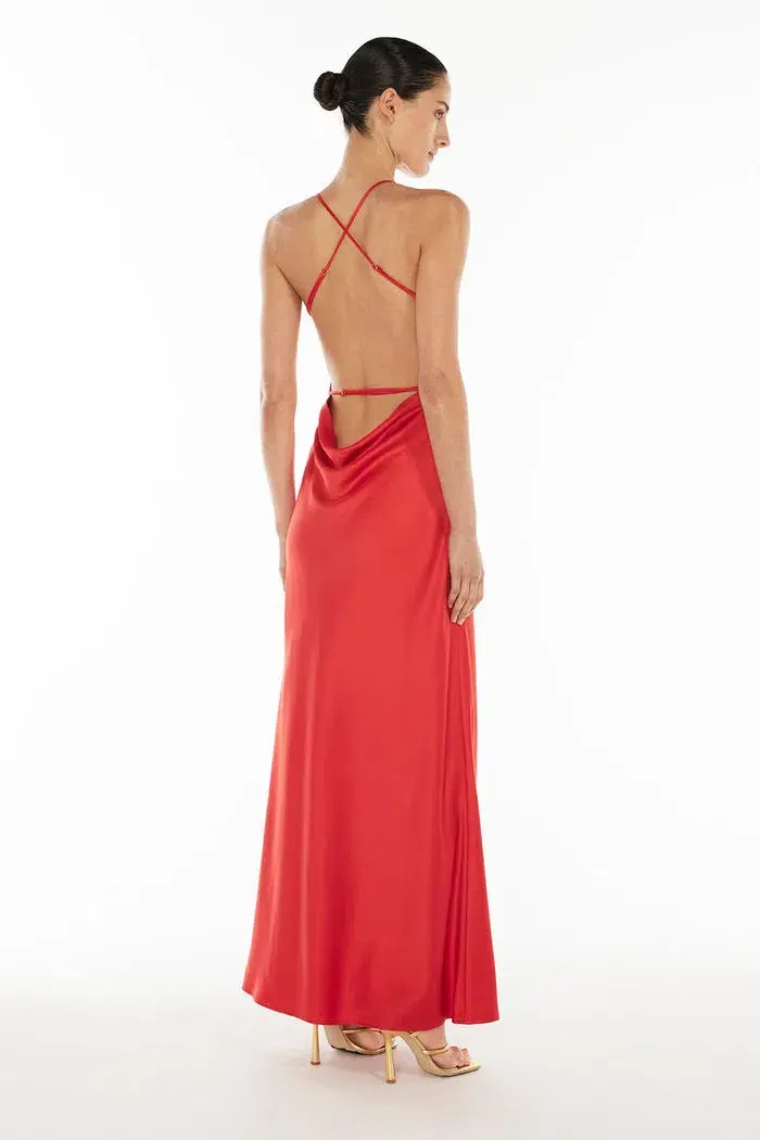 Manning Cartell Saturation Point Slip Dress Red Size 6 - Image 3