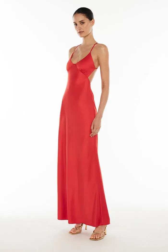 Manning Cartell Saturation Point Slip Dress Red Size 6 - Image 2