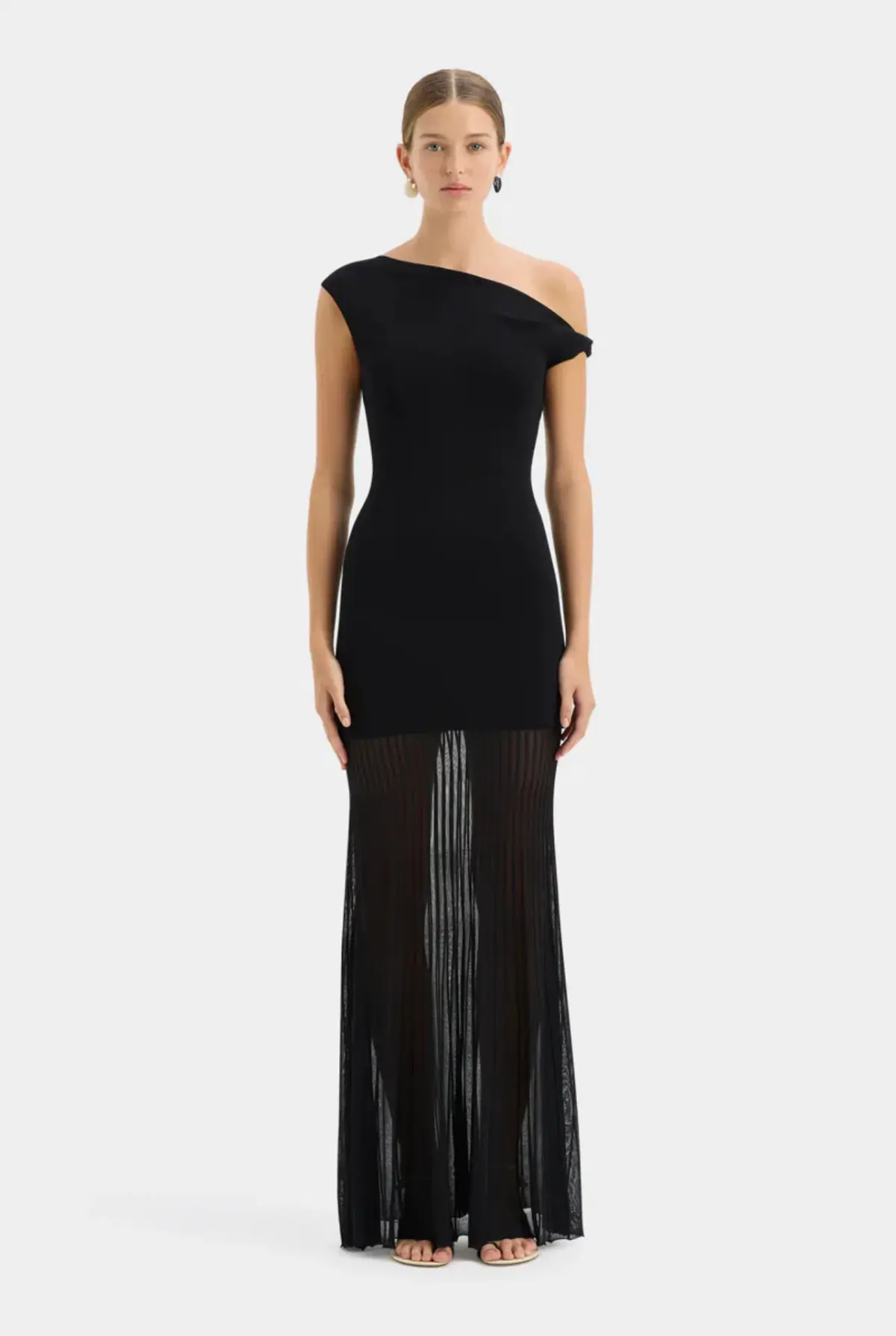 Sir The Label Indigo Twist Dress Black Size 14 - Image 1