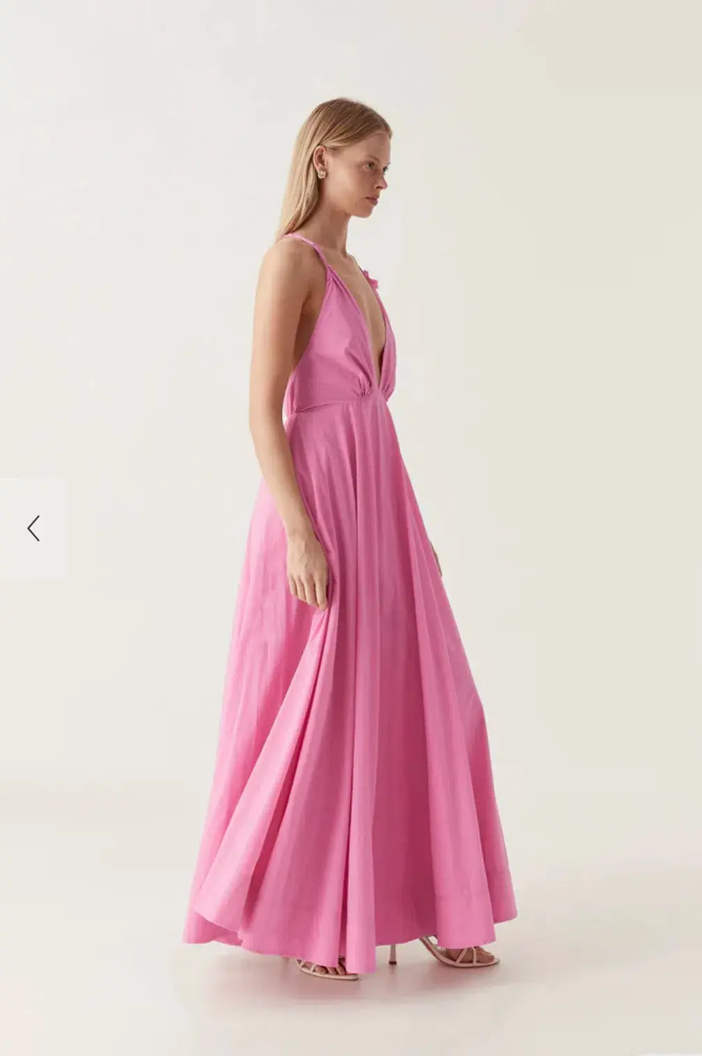 Aje Vellum Maxi Dress Cerise Pink Size 12 - Image 2