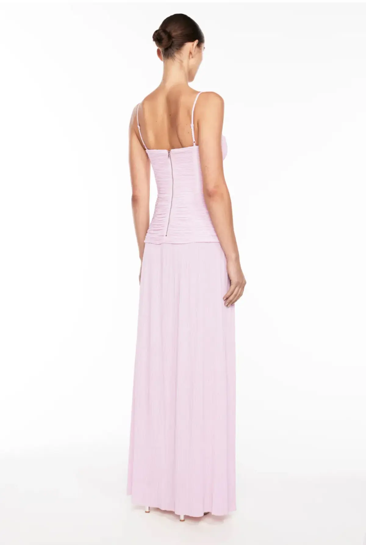 Manning Cartell Double Time Pleat Dress Hydrangea Size 10 - Image 3