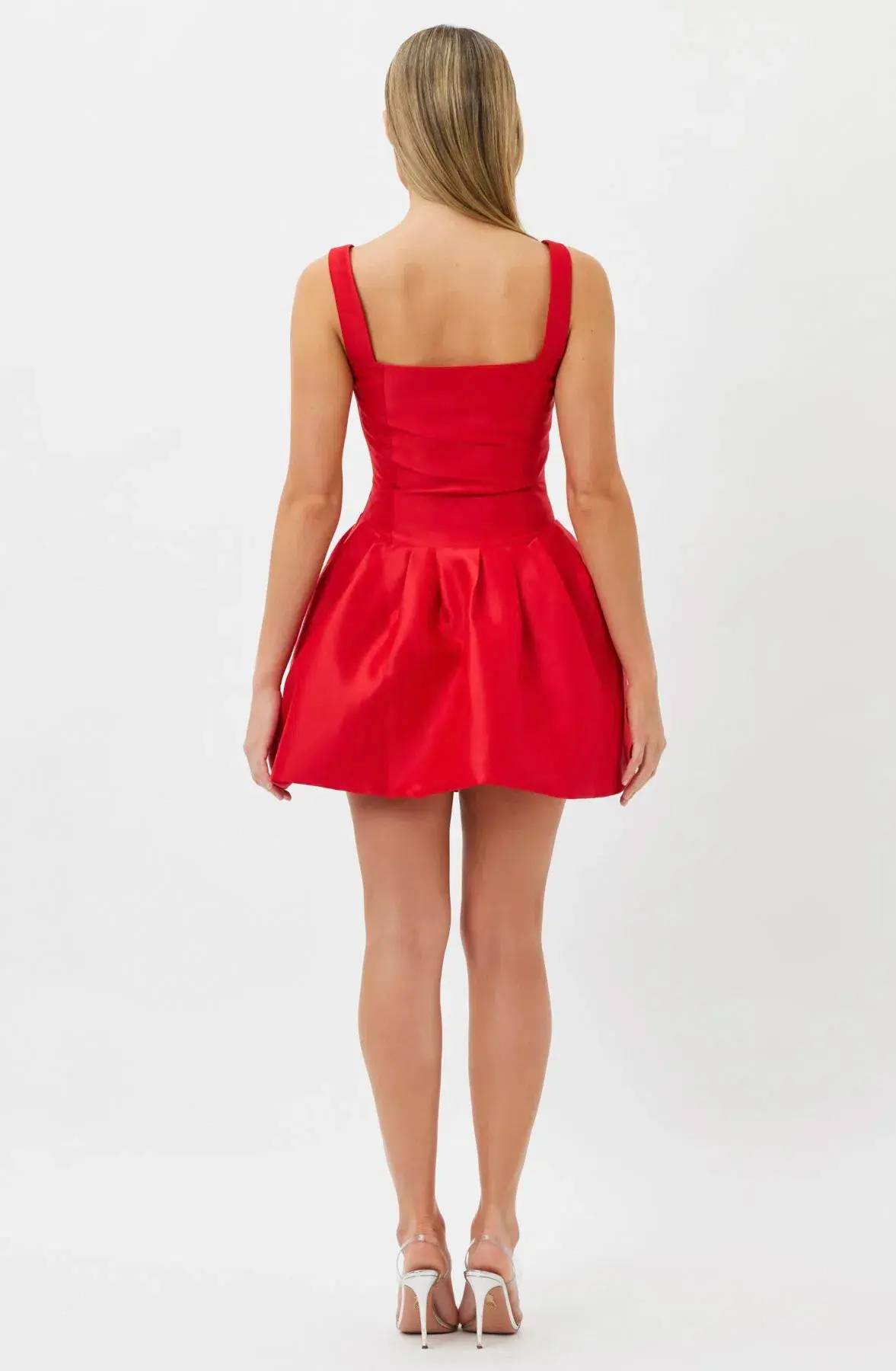 Bianca & Bridgett Alba Mini Dress Red Size 8 - Image 2