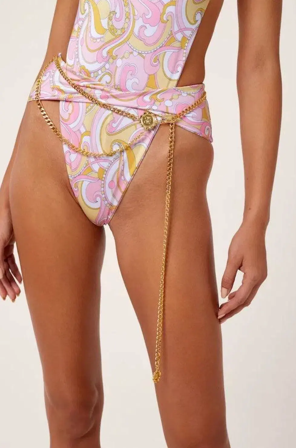 Cin Cin Charm Belt Gold One Size - Image 5
