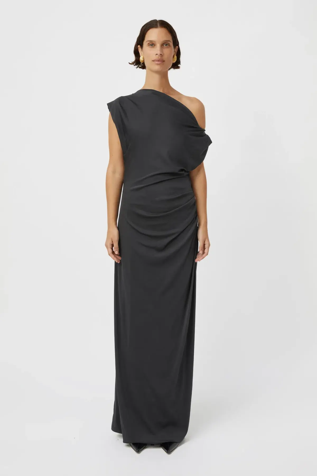 Camilla and Marc Annalise Maxi Dress in Charcoal Size 8 - Image 1
