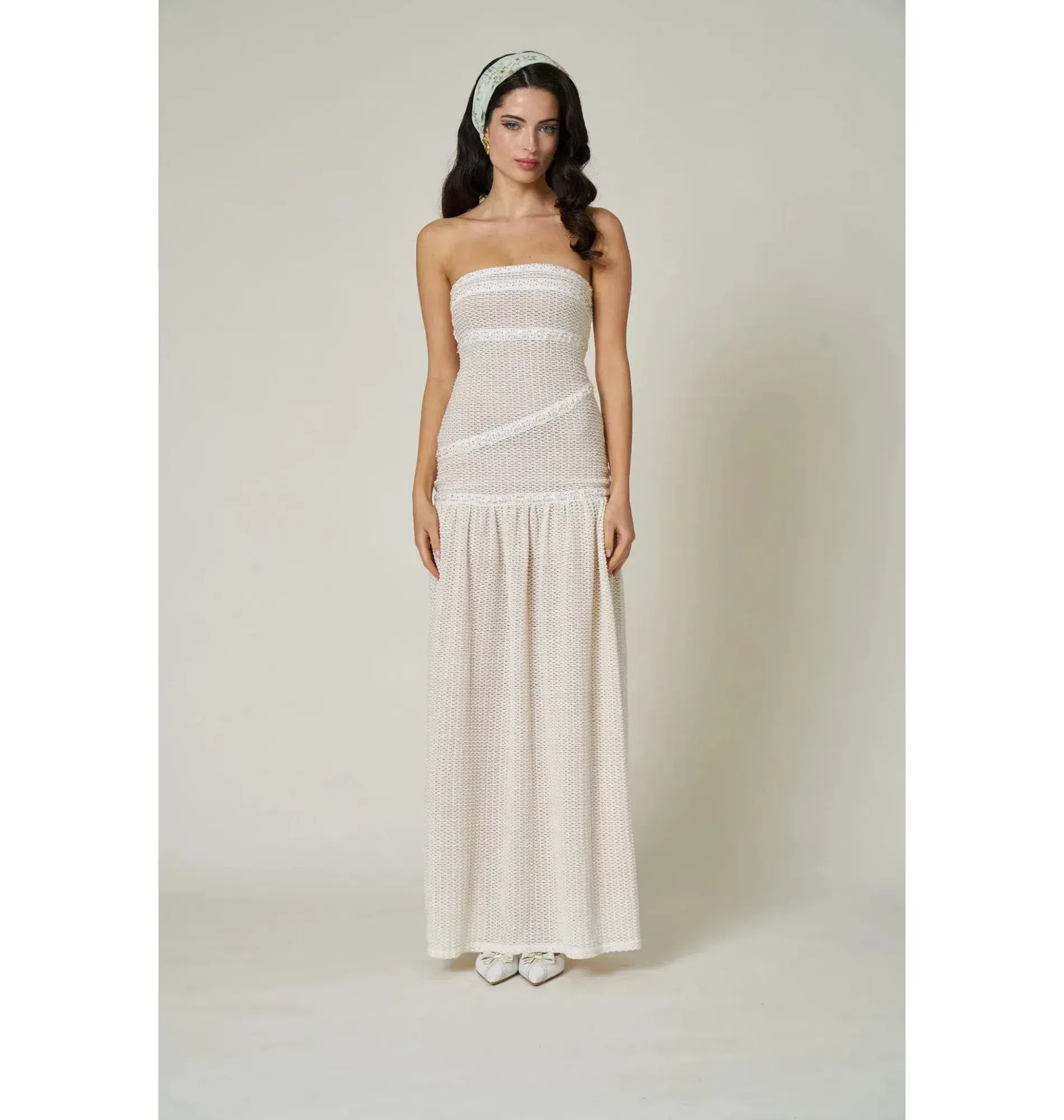 Fait Par Foutch Colette Dress in White Size AU 10 - Image 1