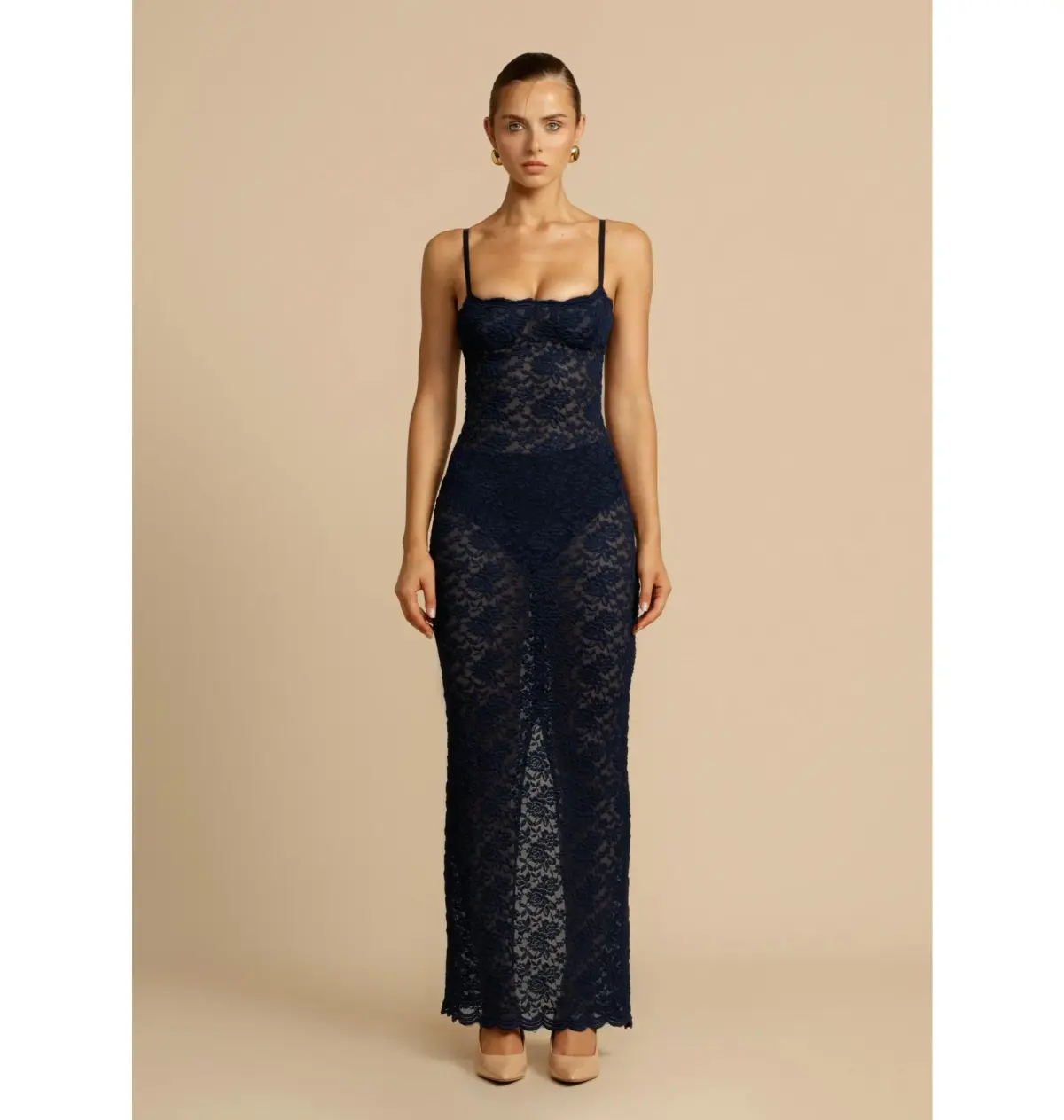 Arcina Ori Margot Dress in Navy Size AU 6 - Image 1