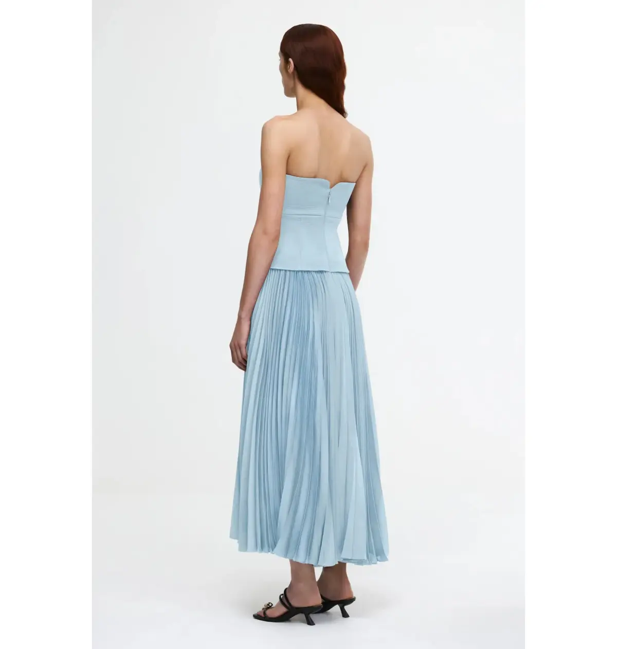Acler Avonlea Dress in Celeste Blue Size AU 10 - Image 3