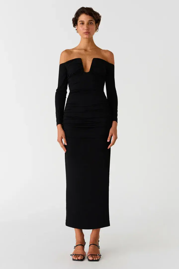 Misha Raelynn Dress Black Size 12 - Image 1