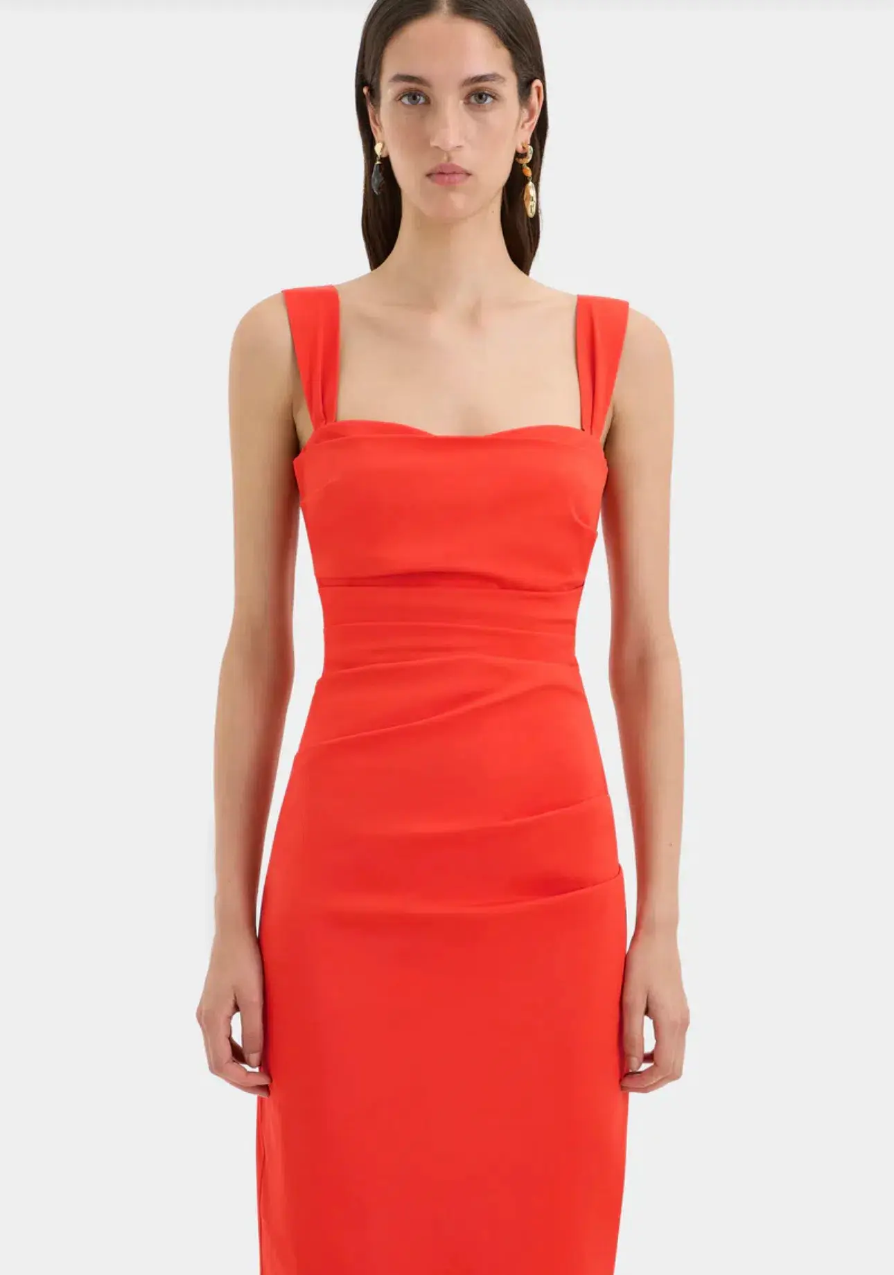 Sir The Label Dahlia Balconette Gown Tangerine Size 1/Au 8  - Image 2