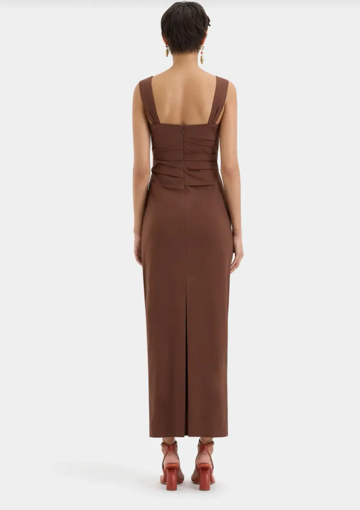 The Dahlia Balconette Gown Brown - Image 4