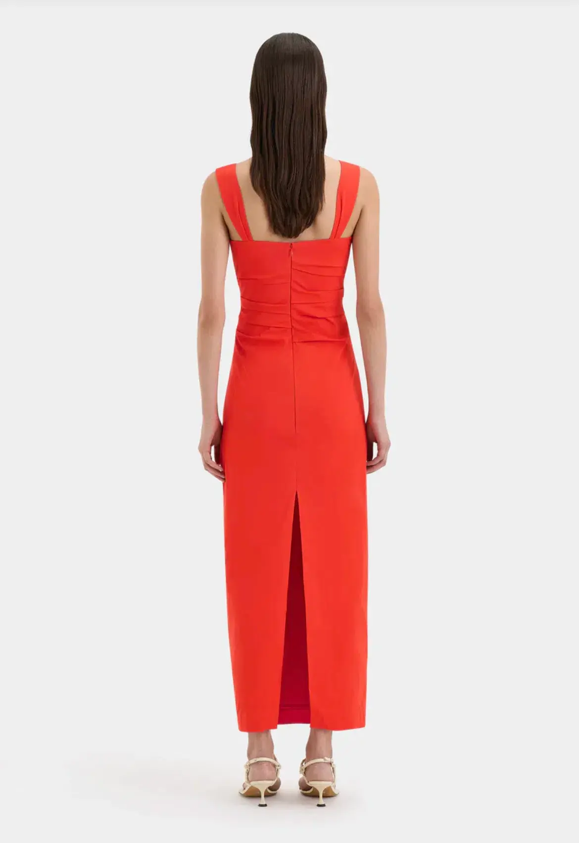 Sir the Label Dahlia Balconette Gown Tangerine  Size 2/Au 10 - Image 2