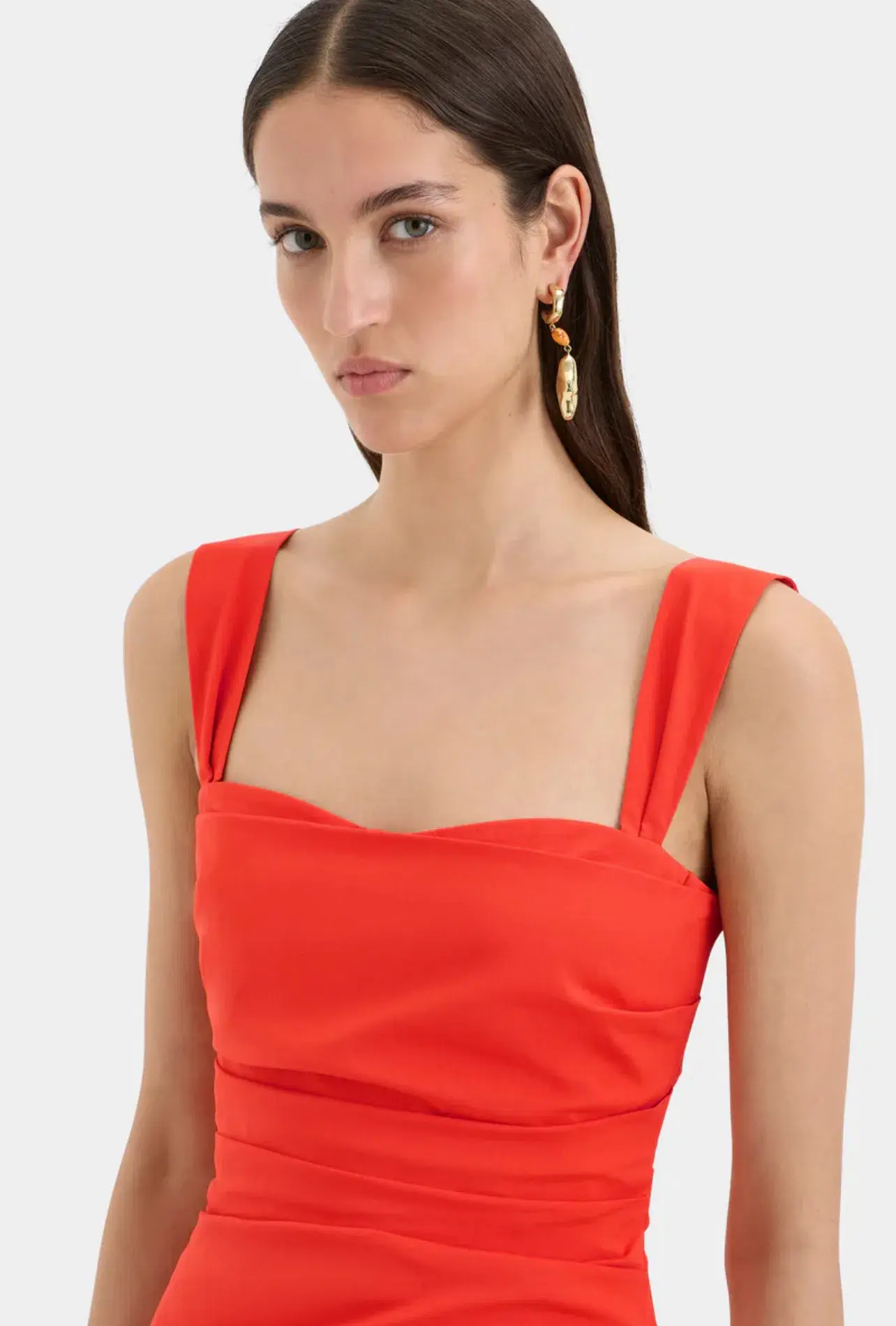 Sir the label Dahlia Balconette Gown Tangerine Size 2/Au 10 - Image 2