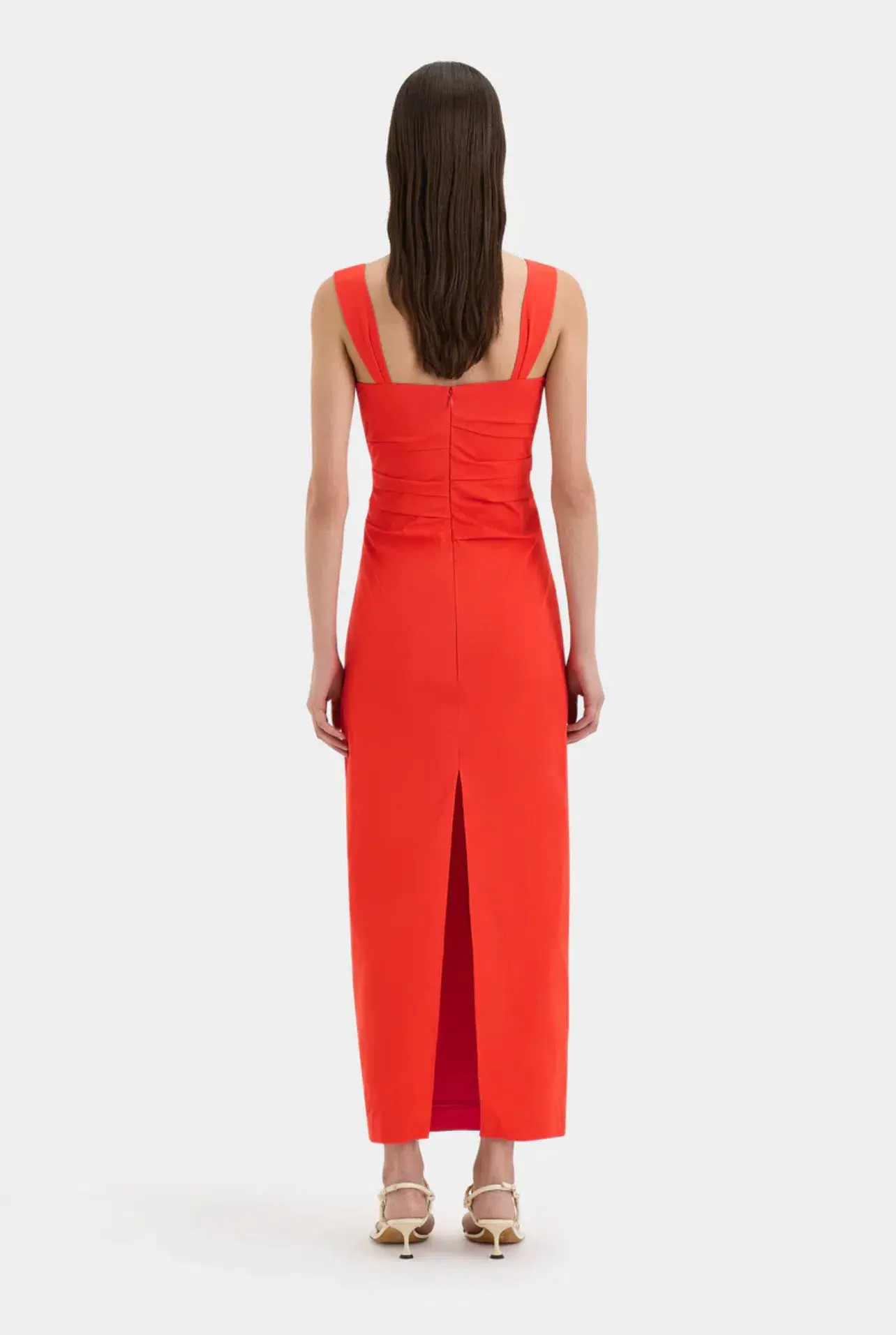 Sir the label Dahlia Balconette Gown Tangerine Size 2/Au 10 - Image 4