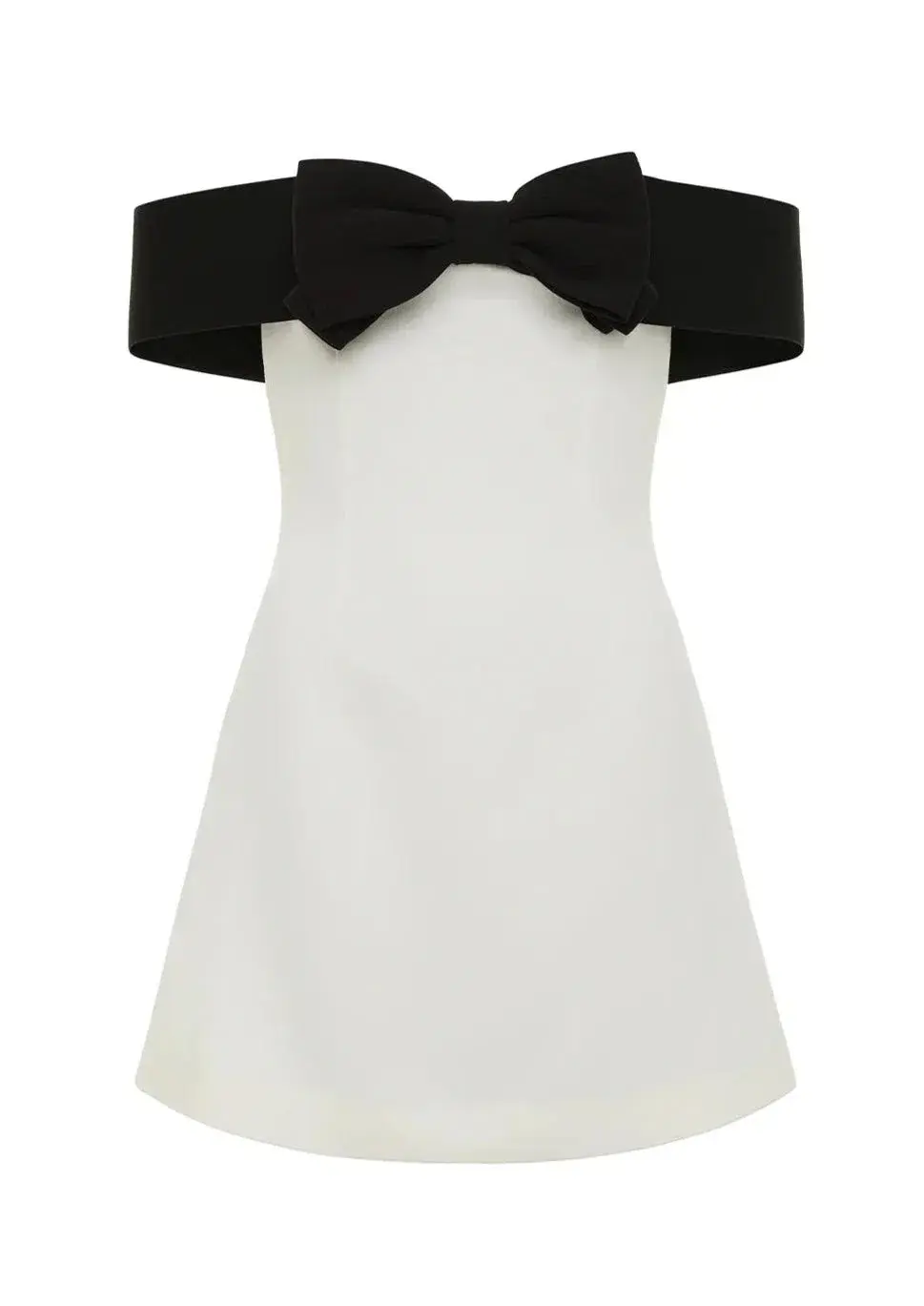 Yojani Boutique Margot Mini Dress Black and White Size M/ AU 8 - Image 5