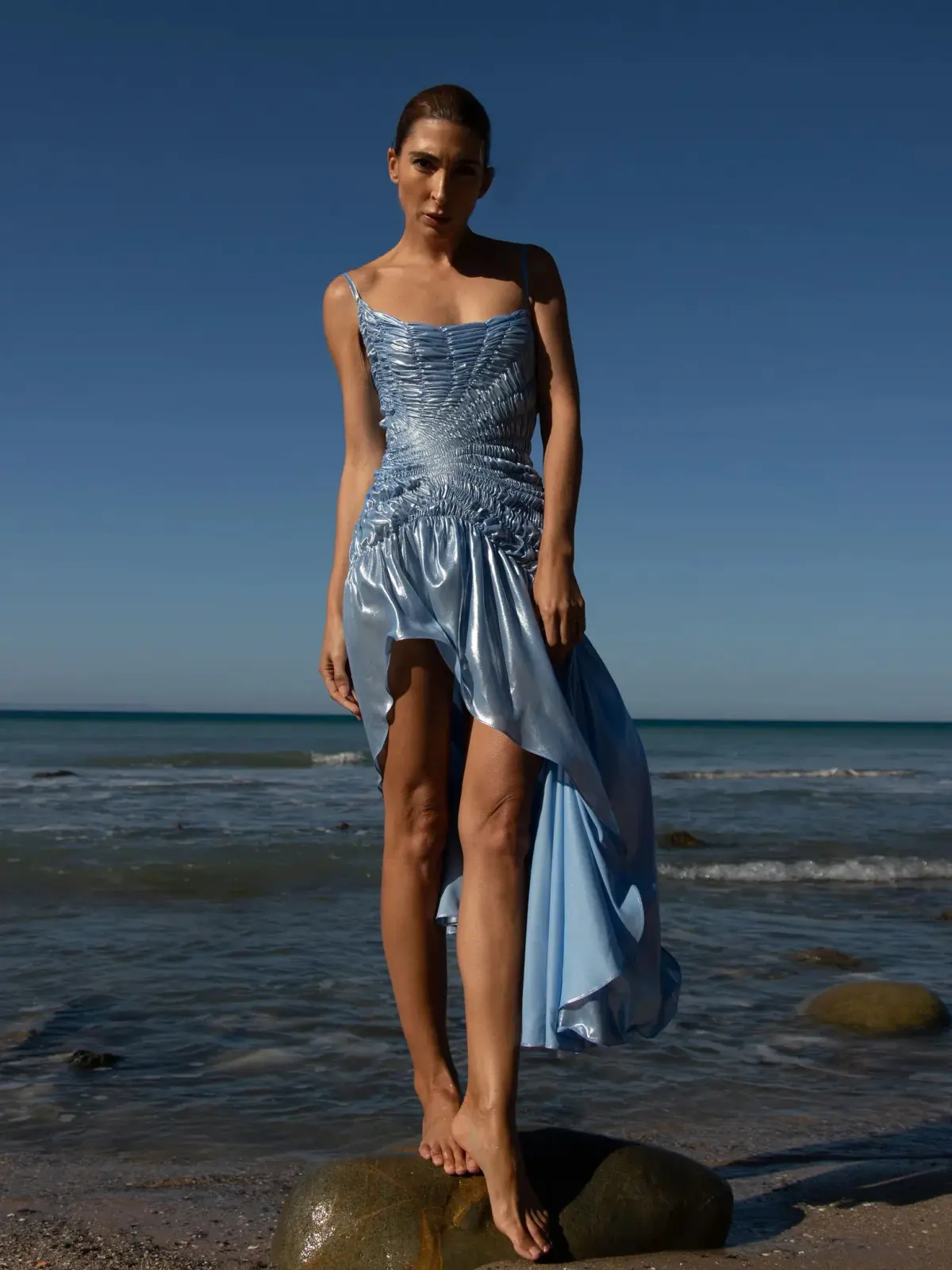 Georgia Hardinge Celestial Dress Blue Size AU 10 - Image 1