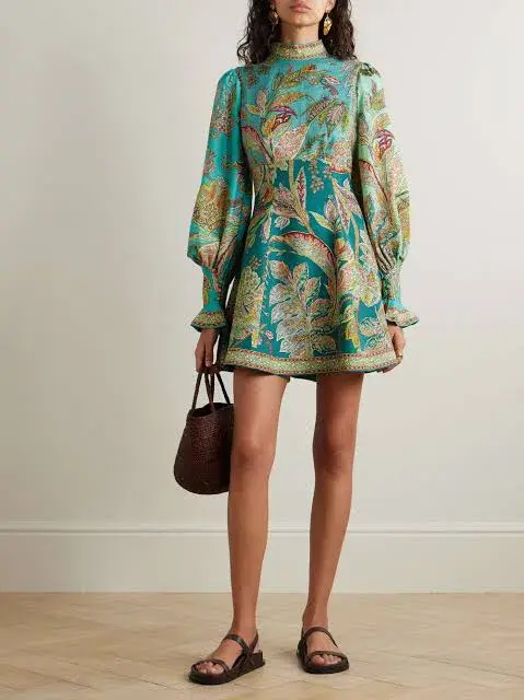 Alemais Franca Mini Dress Multi Size AU 6 - Image 1