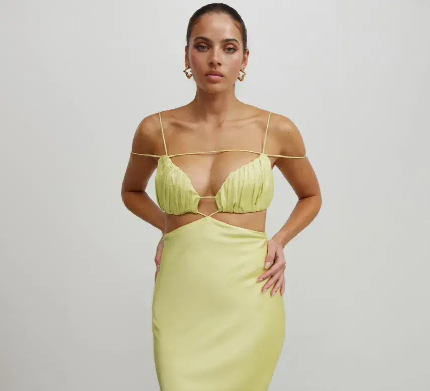 Lexi Leia Maxi Formal Dress Mojito Size 8 - Image 10