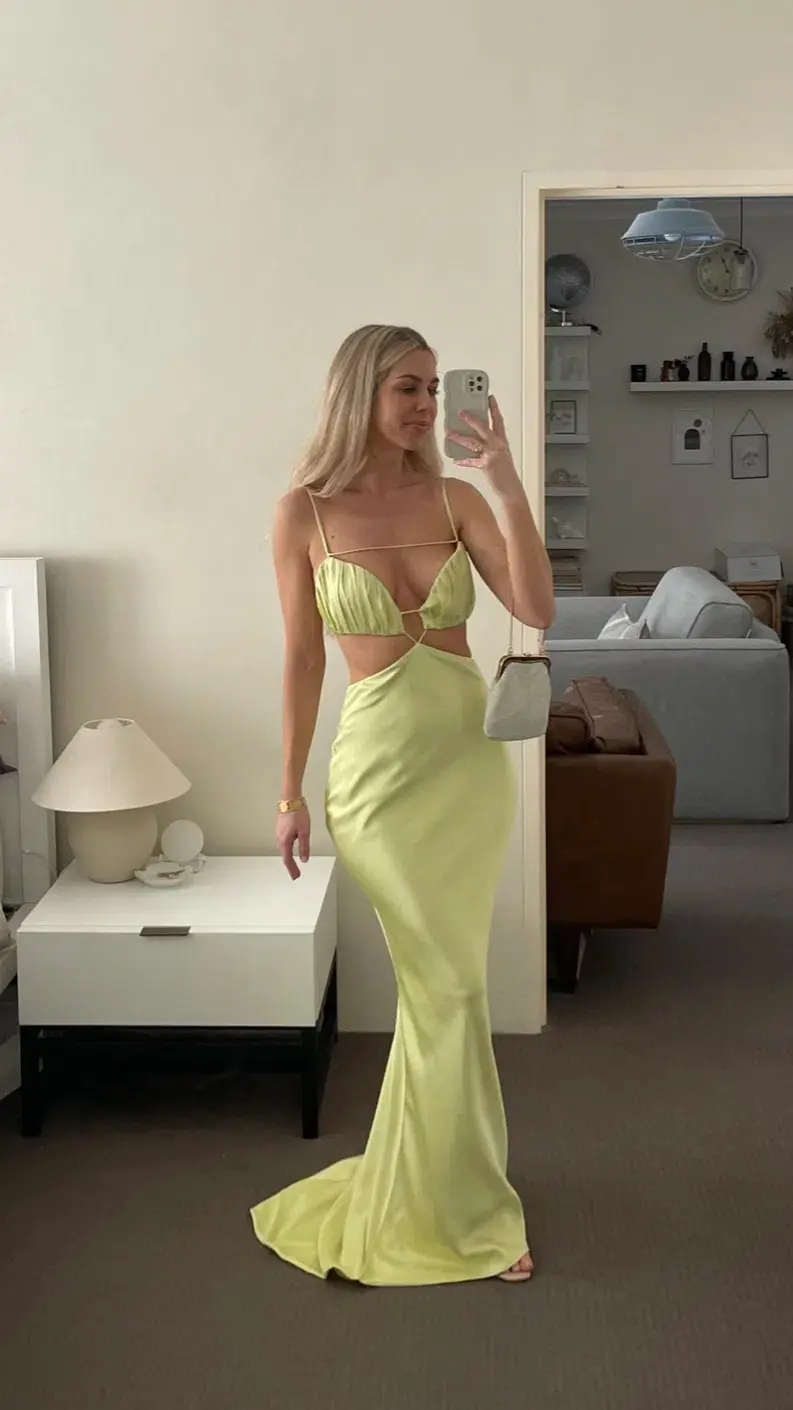 Lexi Leia Maxi Formal Dress Mojito Size 8 - Image 8