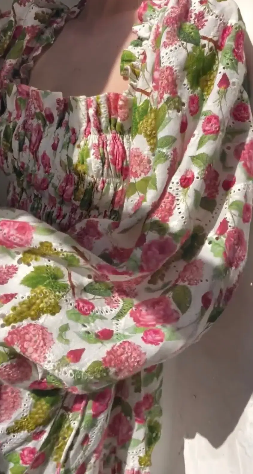 Palm Noosa Milky Way MIni Dress in Pink Blooms Size 12 for rent on The Volte - main image