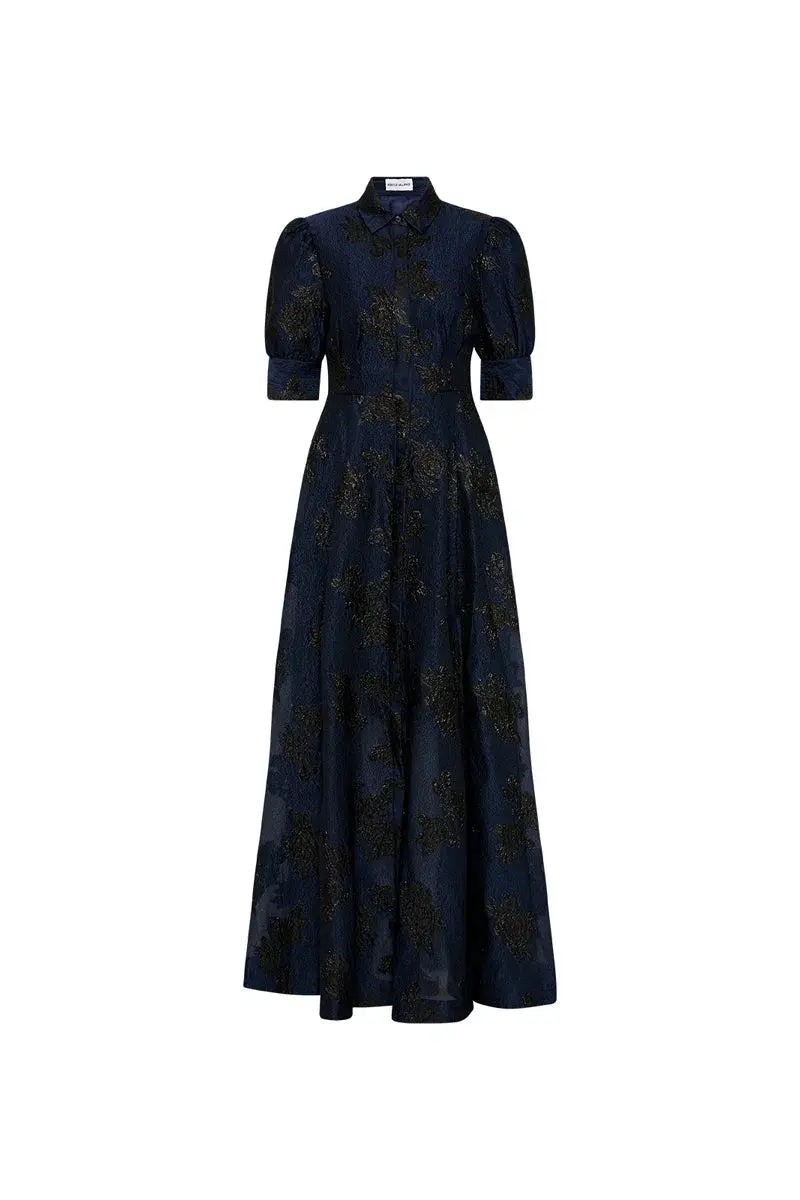 Rebecca Vallance Antoinette Gown Navy Size 8 - Image 5