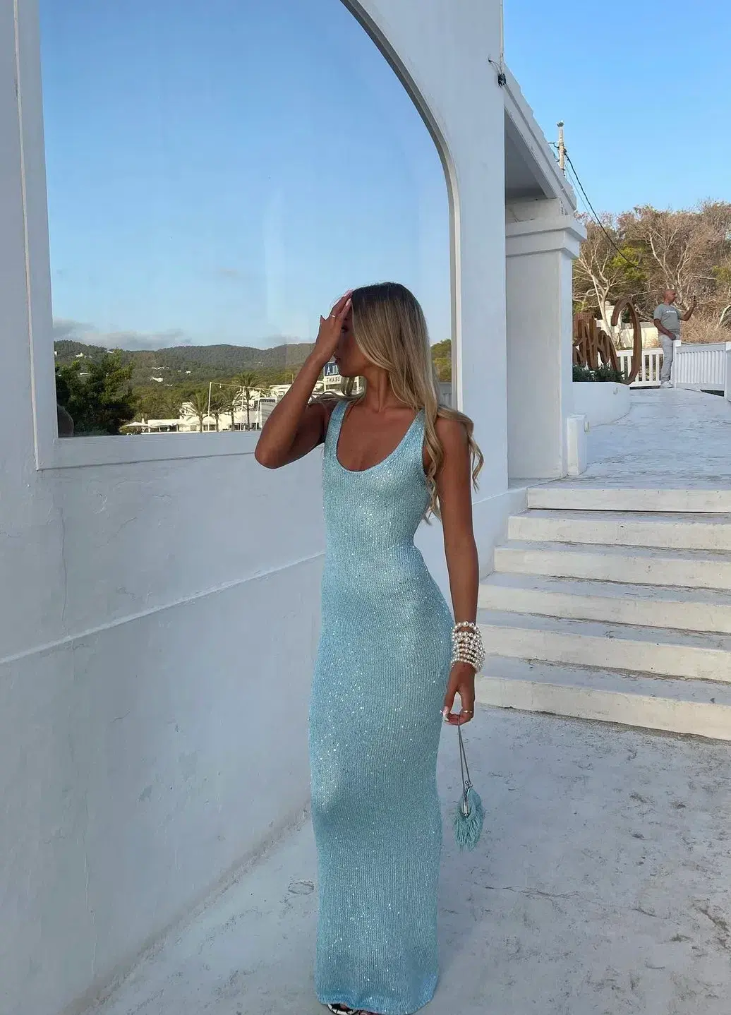 Asta Resort Ana Dress Blue Size M / AU 10 - Image 1